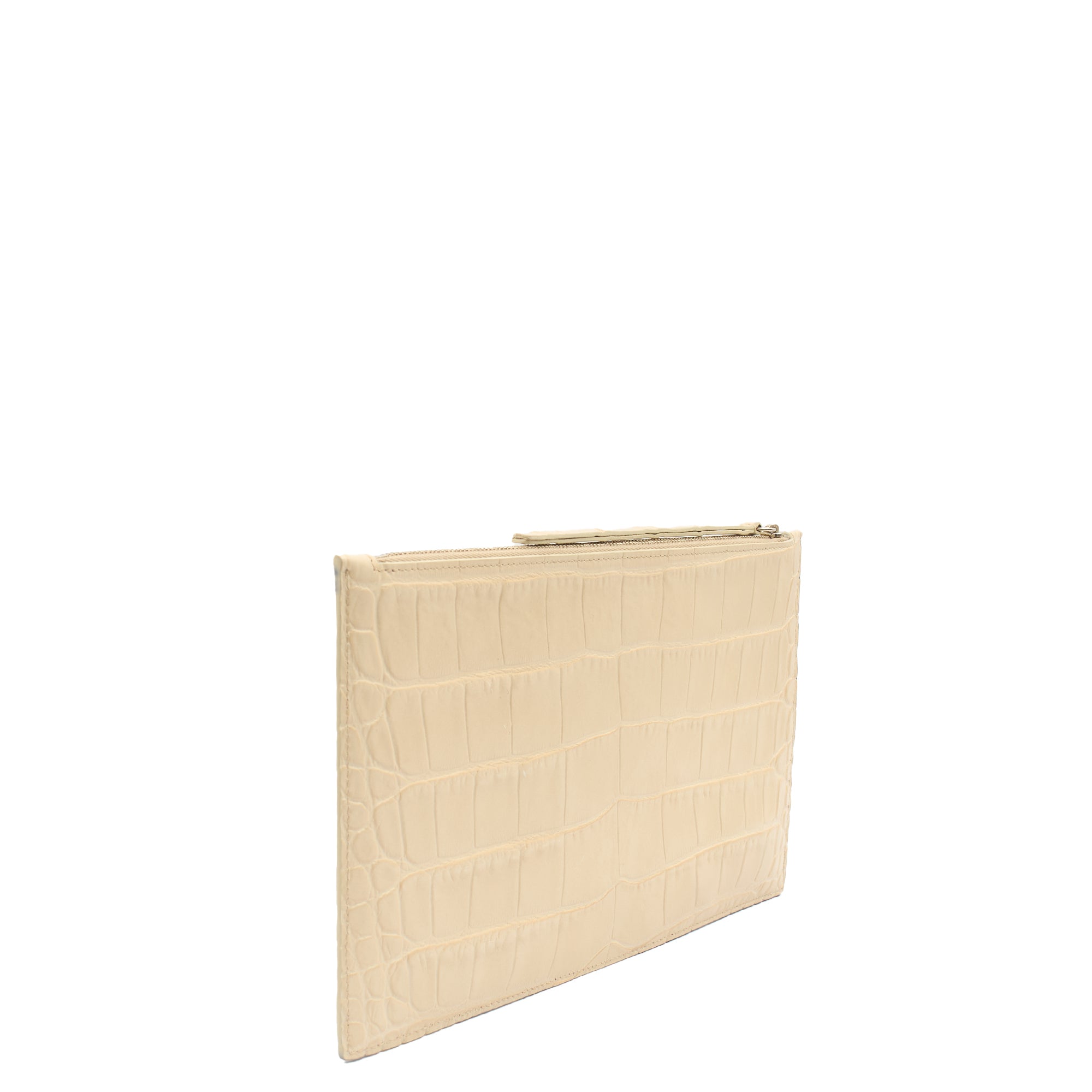 Alexander McQueen Clutch Clutch  in Neutral, Exotic Effect Leather