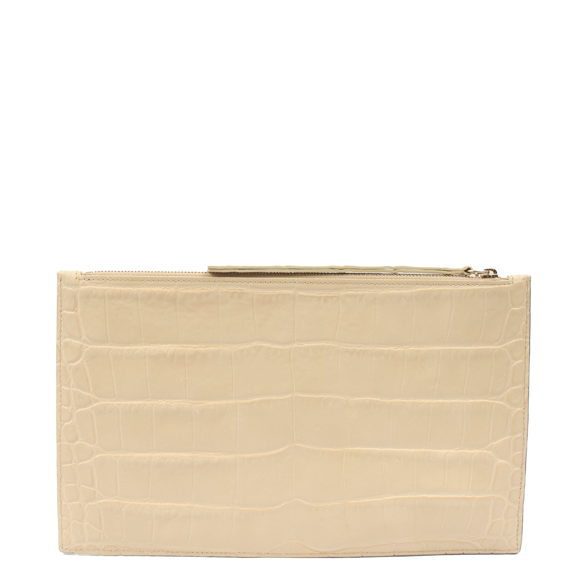 Alexander McQueen Clutch Clutch  in Neutral, Exotic Effect Leather