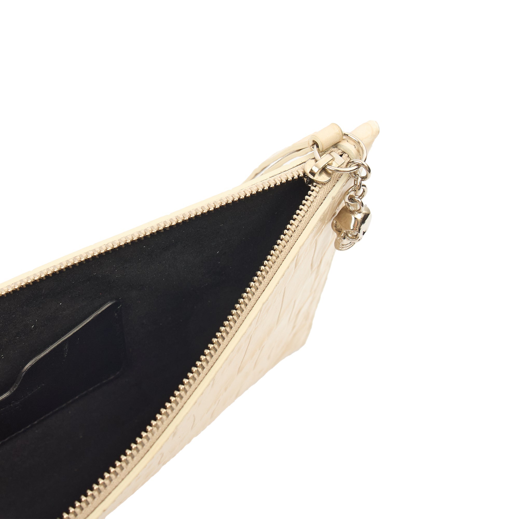 Alexander McQueen Clutch Clutch  in Neutral, Exotic Effect Leather