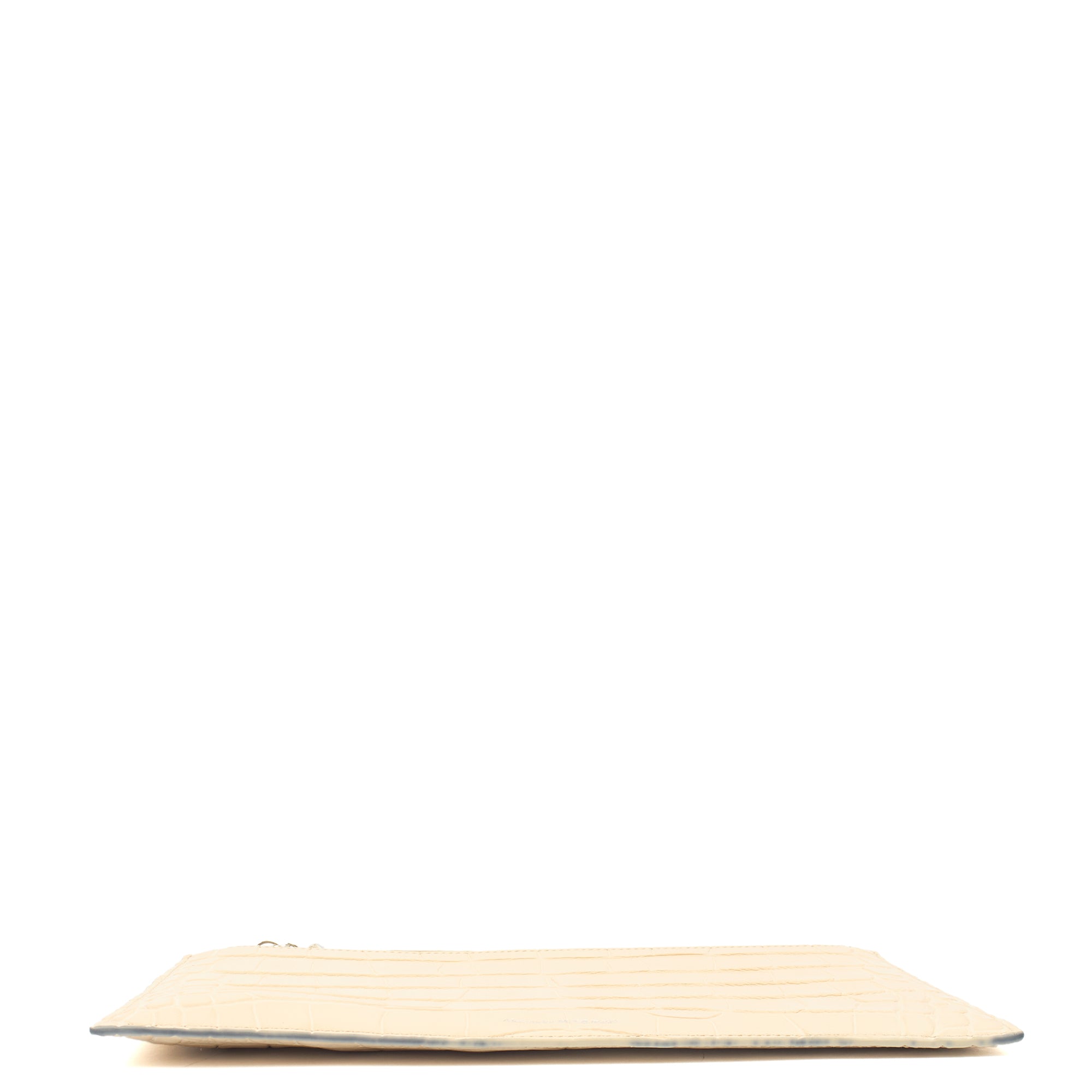 Alexander McQueen Clutch Clutch  in Neutral, Exotic Effect Leather