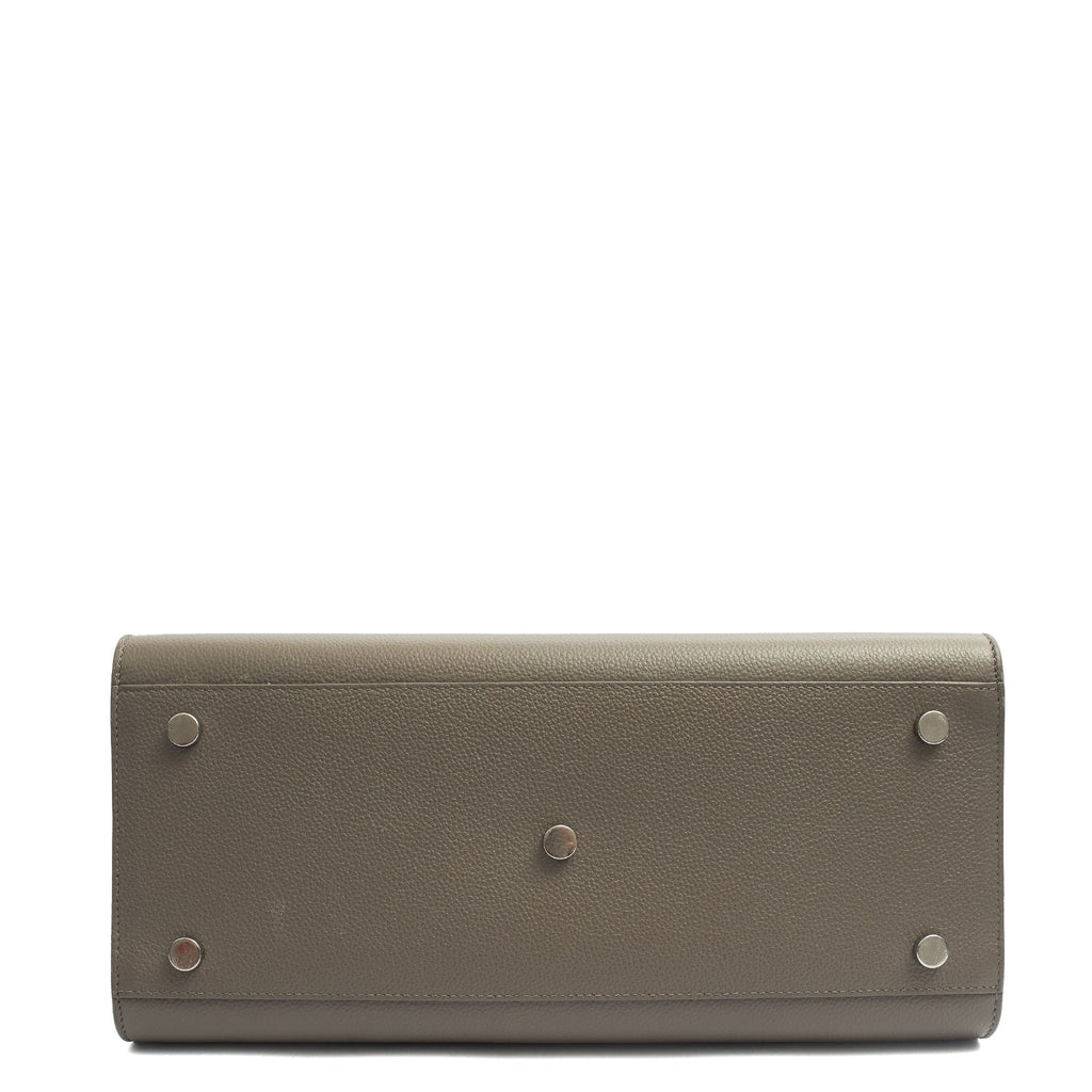 Saint Laurent Tote Sac de Jour in Grey, Calfskin Leather