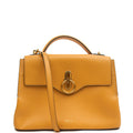 Mulberry Top Handle Seaton in Maize Yellow, Leather