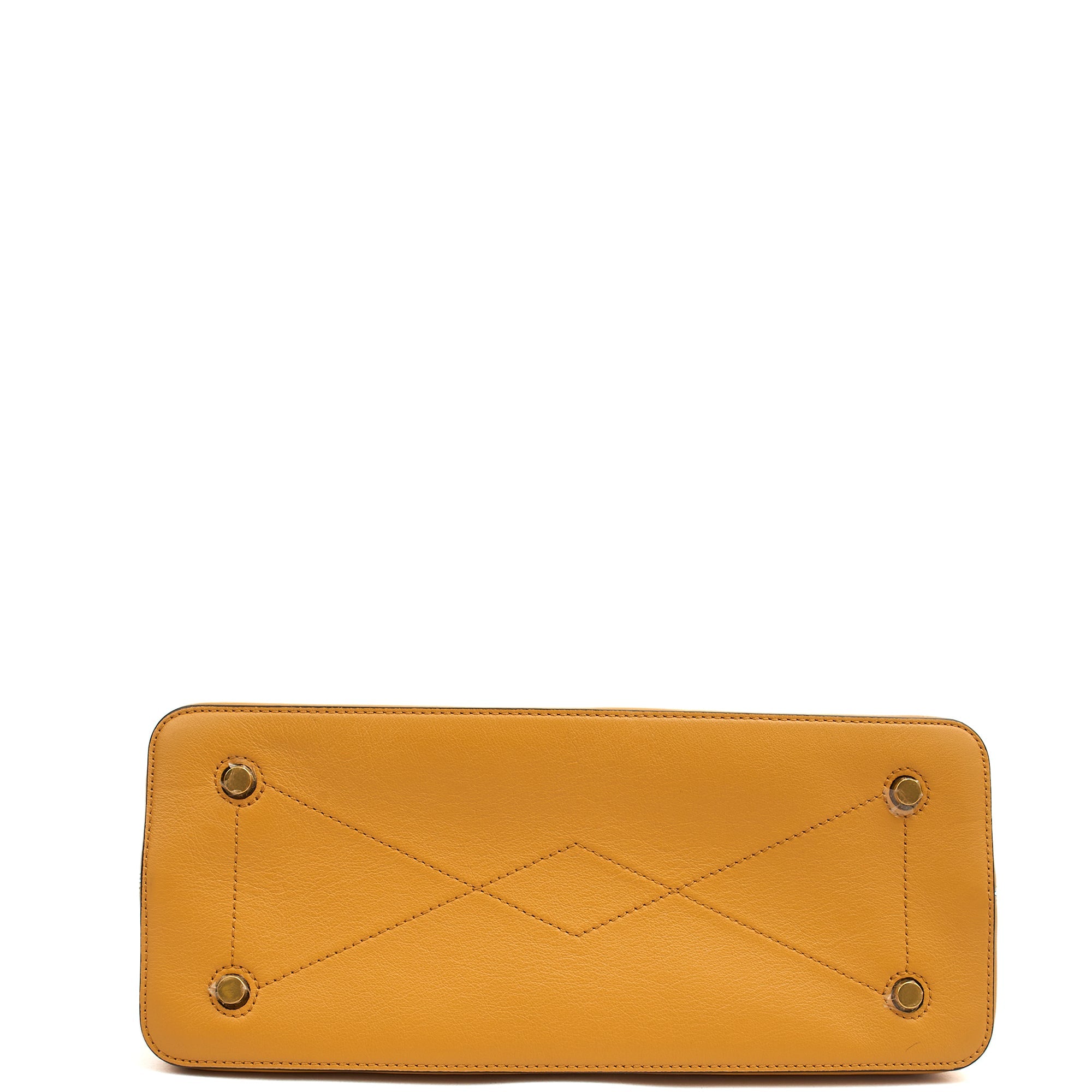 Mulberry Top Handle Seaton in Maize Yellow, Leather