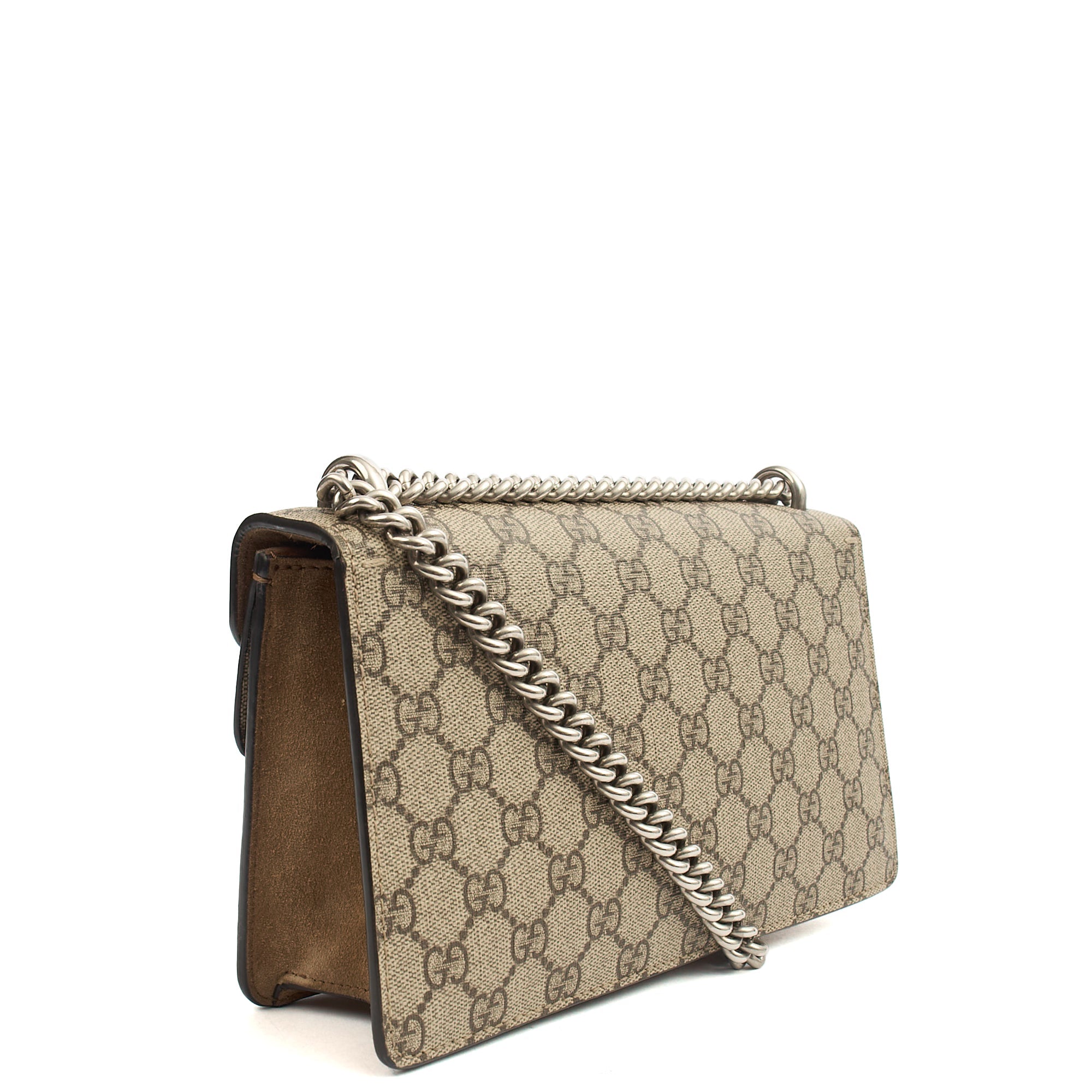 Gucci Cross Body Dionysus - Small in GG Supreme, Exotic Effect Leather