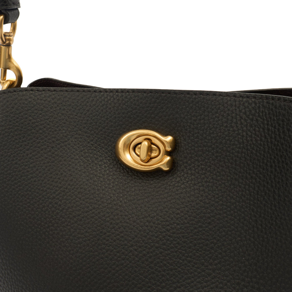 Coach Bucket Bag Willow Tote in Black, Leather