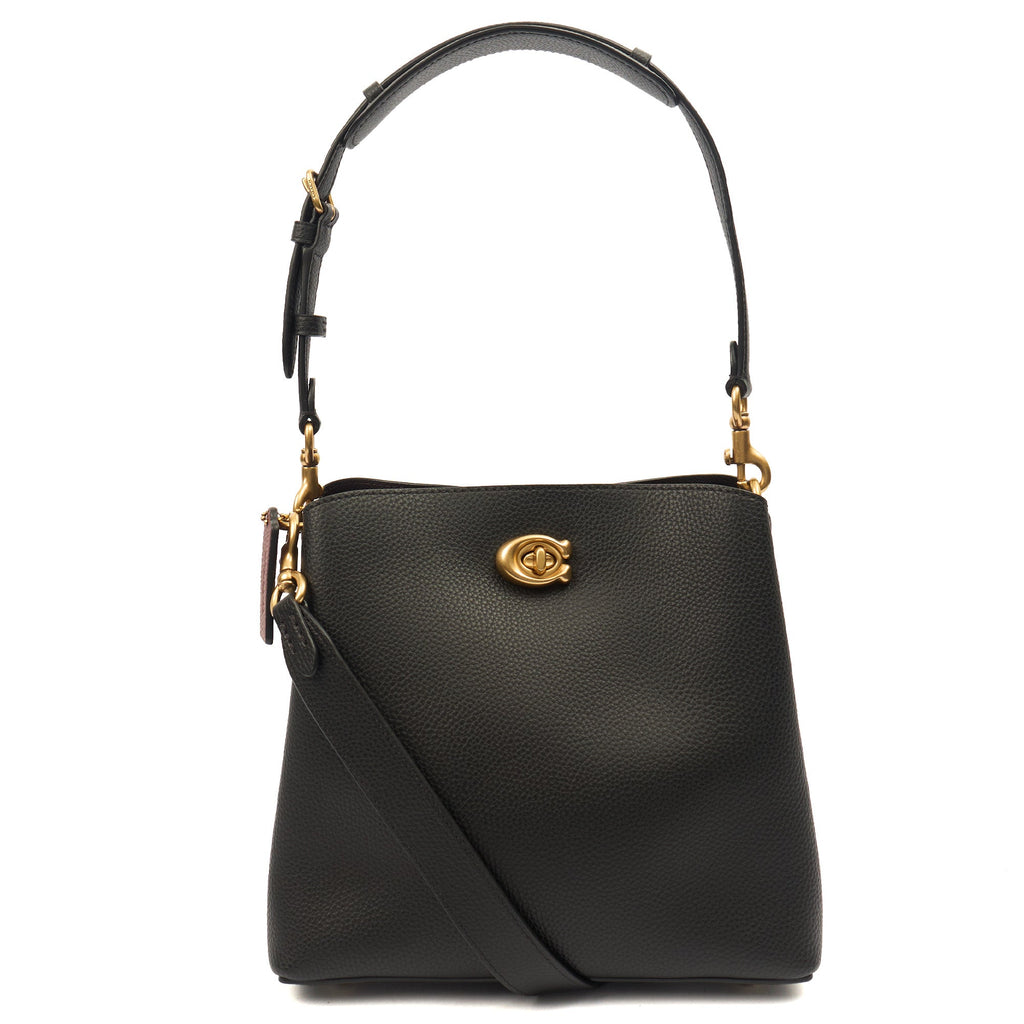 Coach Bucket Bag Willow Tote in Black, Leather