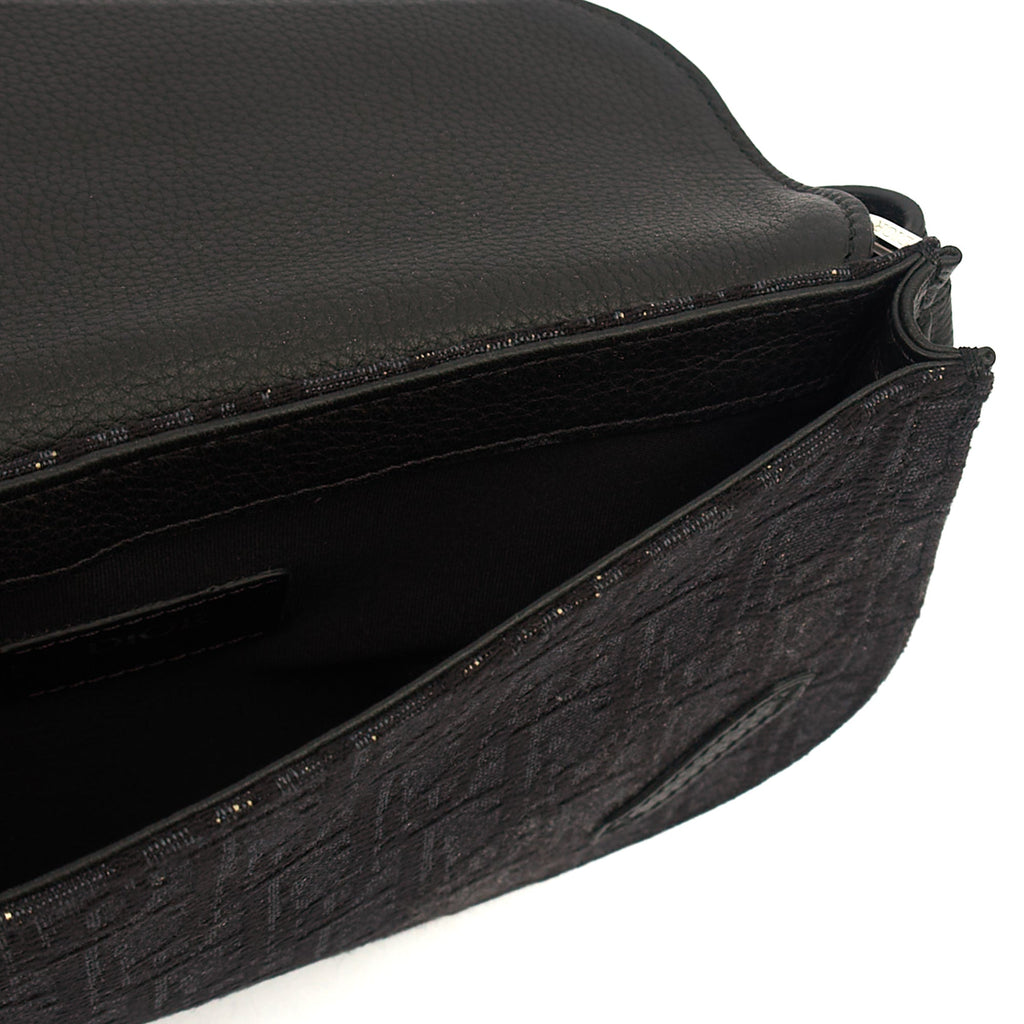 Christian Dior Cross Body Homme - Saddle Bag in Black, Fabric