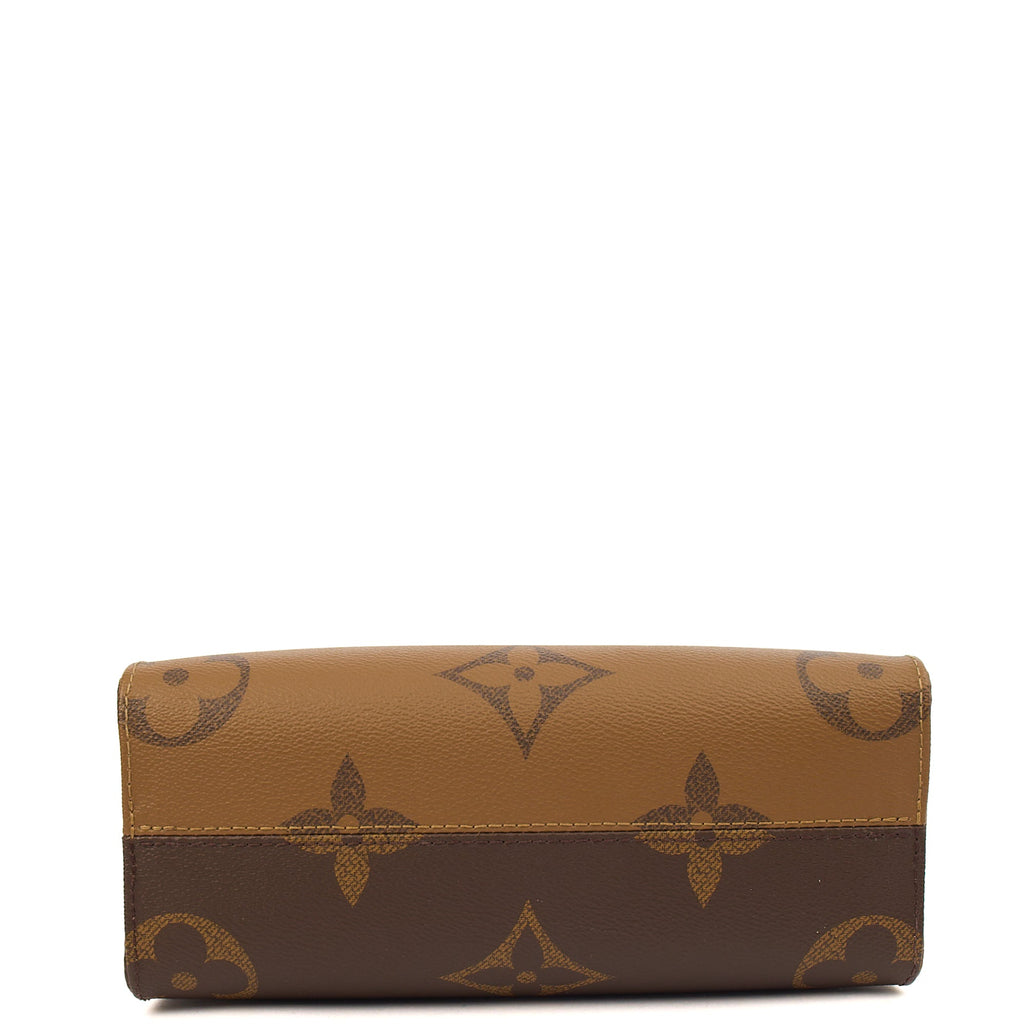 Louis Vuitton Cross Body On The Go PM in Reverse Monogram, Canvas
