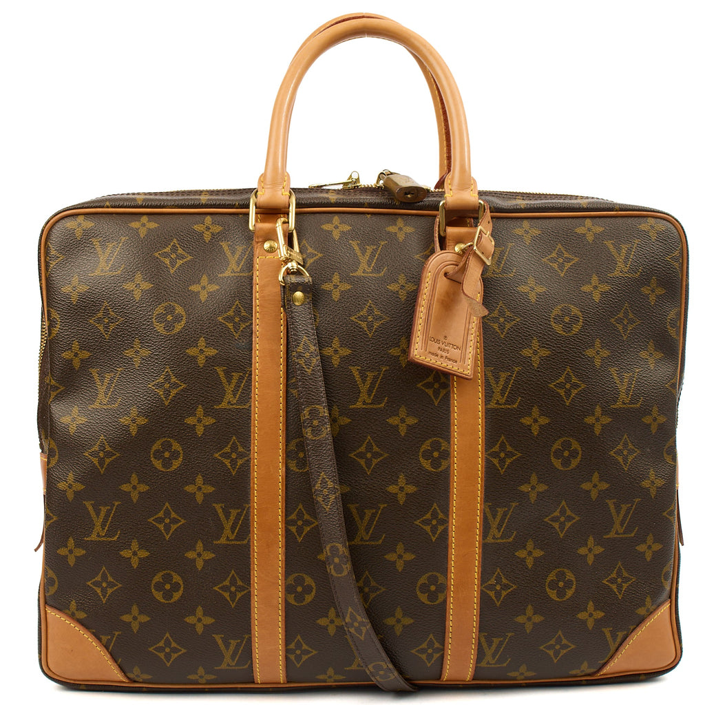 Louis Vuitton Tote Porte-Documents Voyage MM in Monogram, Canvas