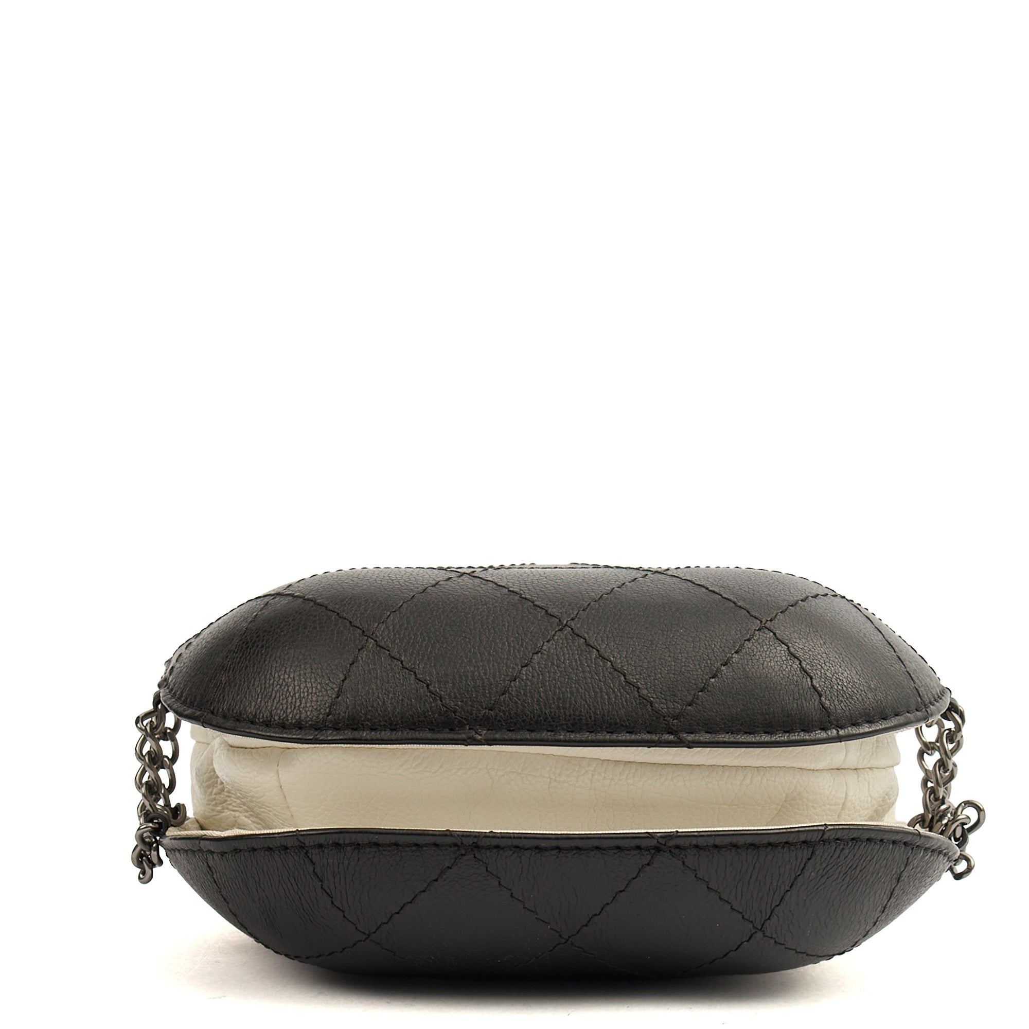 Chanel Bucket Bag Gabrielle Bucket Bag in White, Calfskin Leather