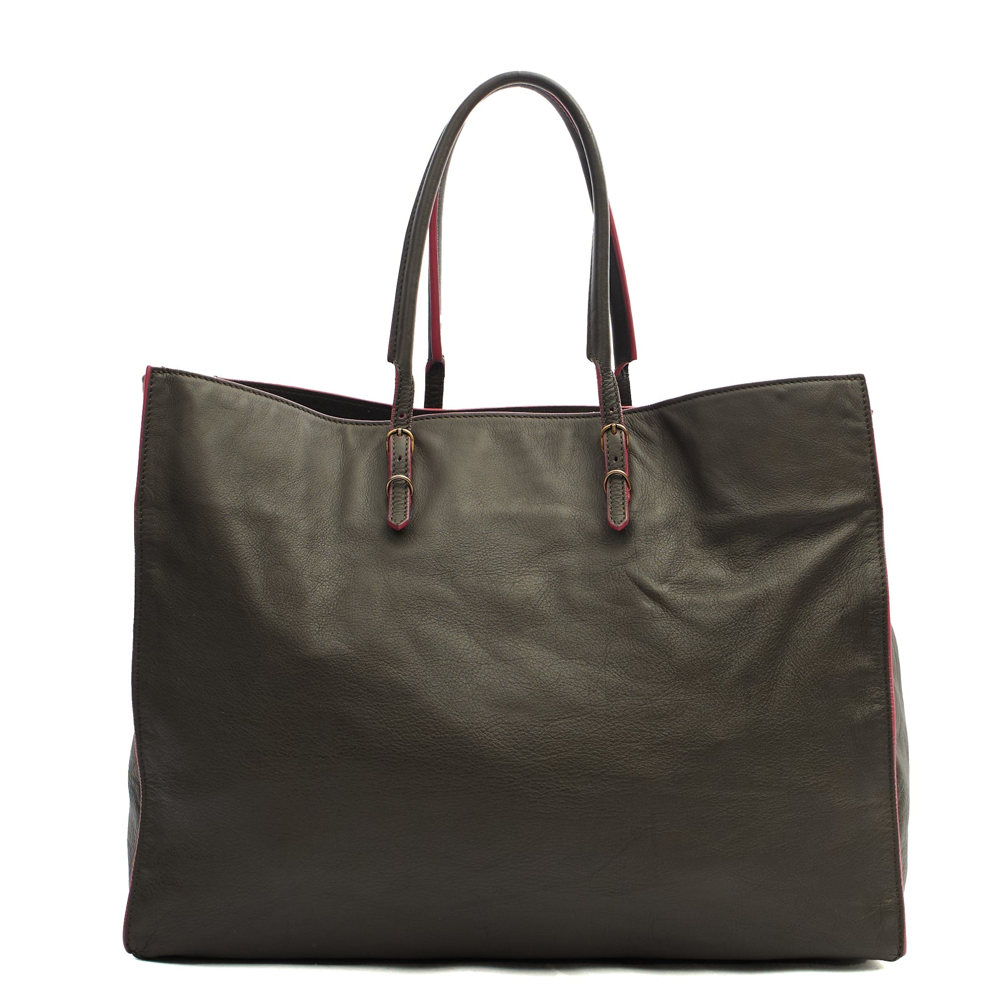 Balenciaga Tote Papier A4 Tote in Grey, Leather