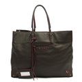 Balenciaga Tote Papier A4 Tote in Grey, Leather