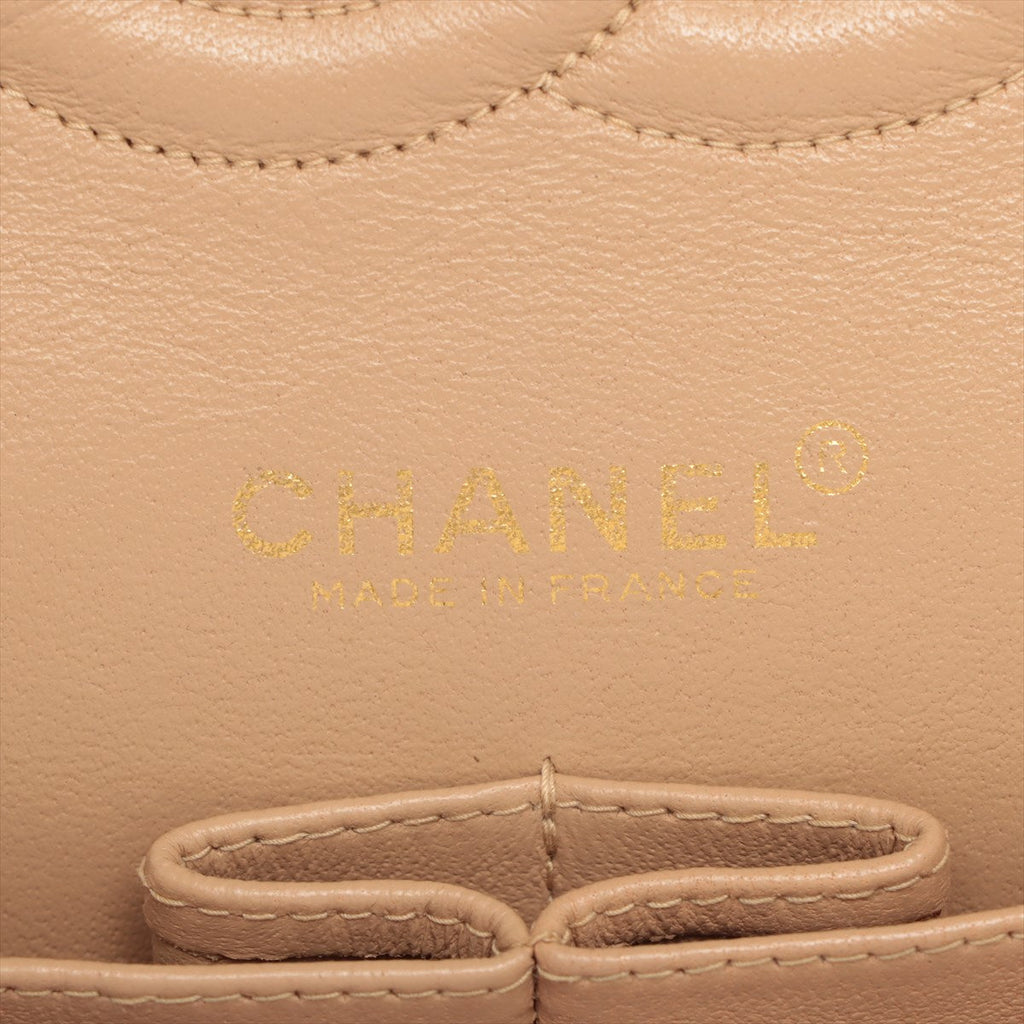 Chanel Classic Flap Dark Beige Medium/Large Shoulder Bag