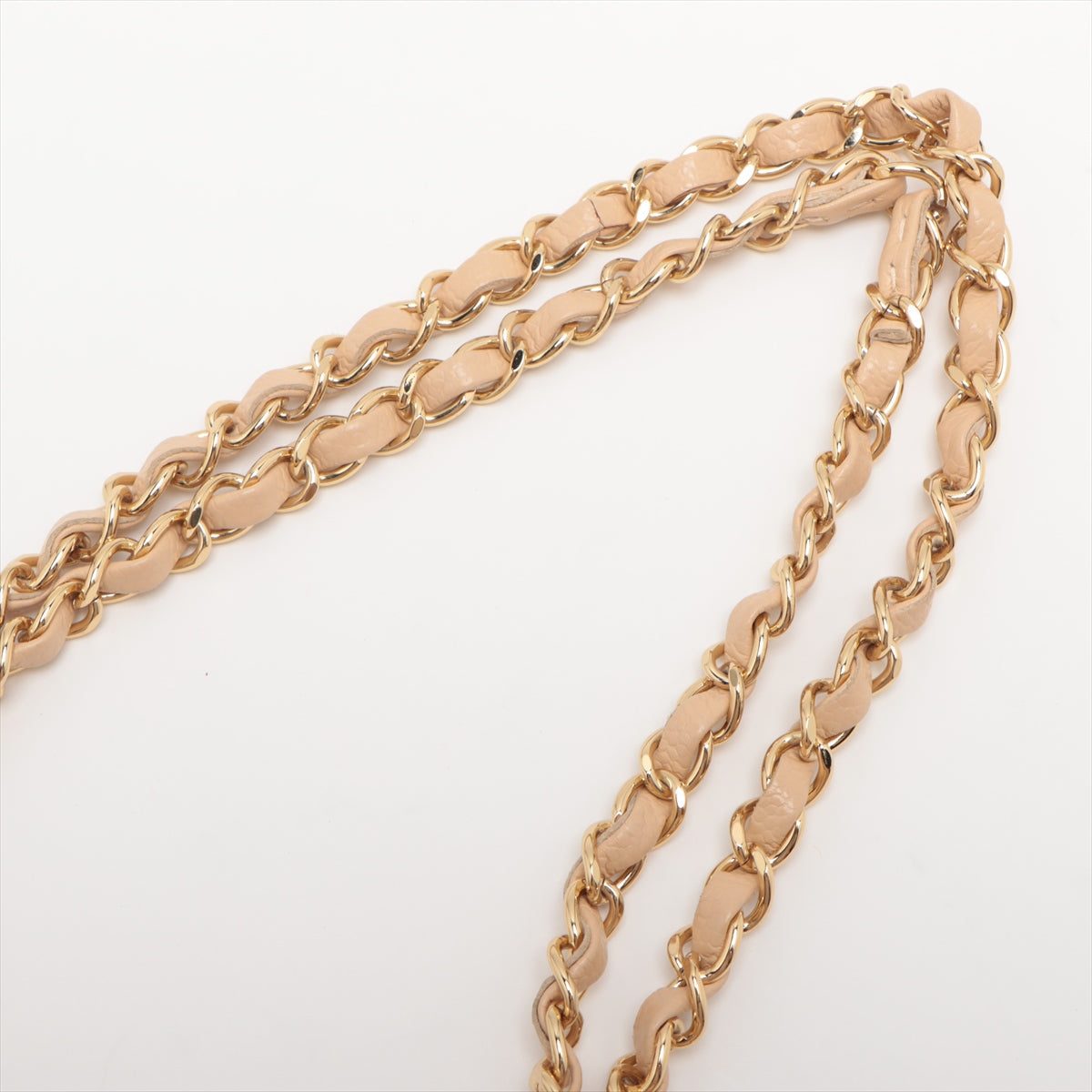 Chanel Classic Flap M/L Medium/Large Caviar Beige - 18 Series
