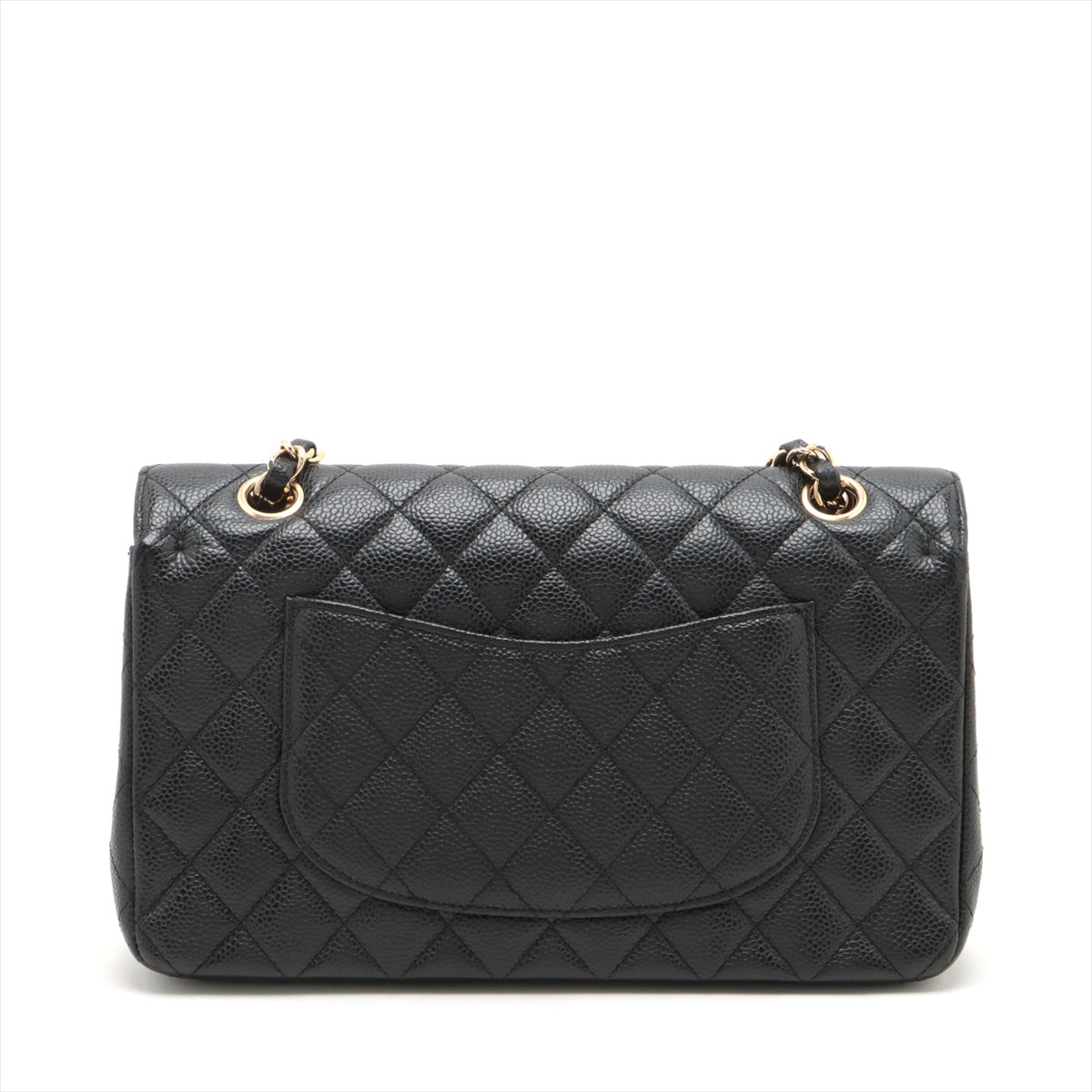 Chanel Classic Flap Medium/Large Caviar Black - Series 13