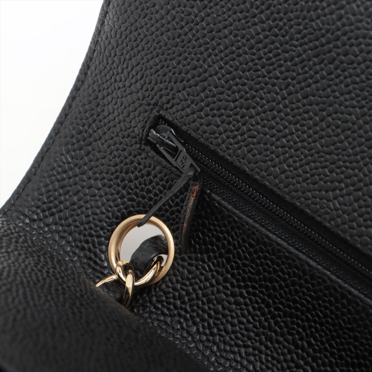 Chanel Classic Flap Medium/Large Caviar Black - Series 13
