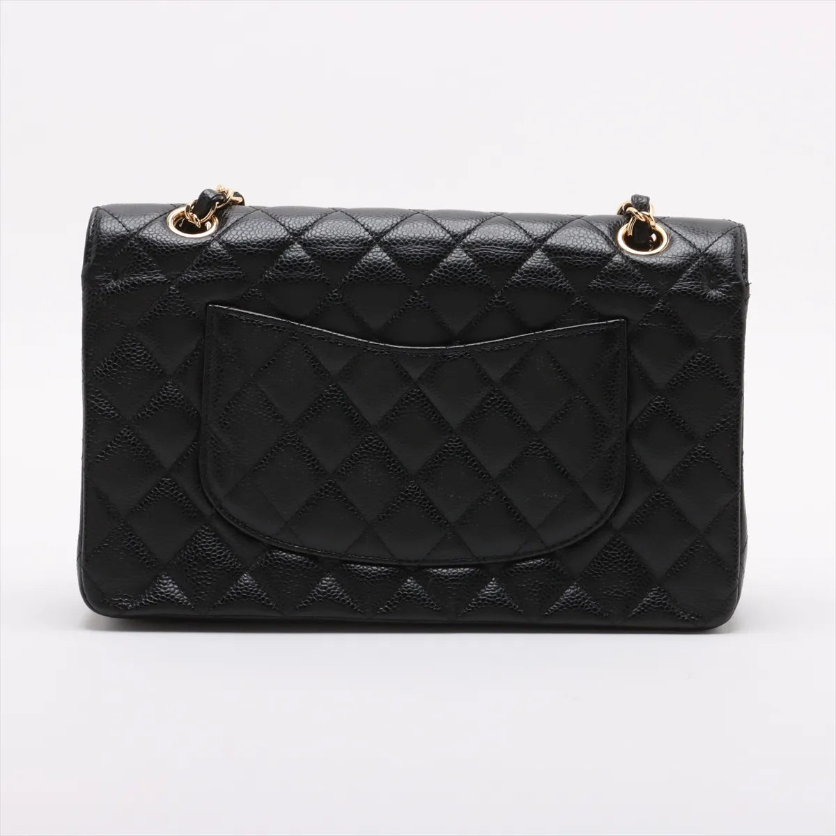 Chanel Caviar Double Classic Flap Black GHW