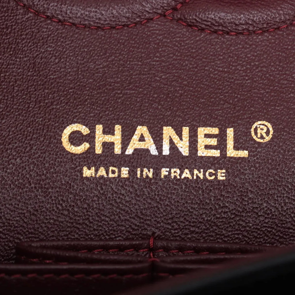 Chanel Caviar Double Classic Flap Black GHW