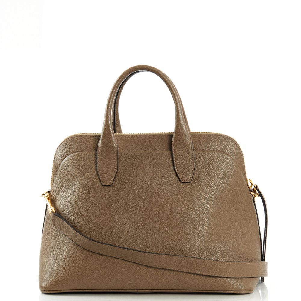 Mulberry Top Handle Colville in Cahmere Taupe, Calfskin Leather