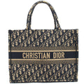 Christian Dior Tote Book Tote - Large in Blue, Fabric