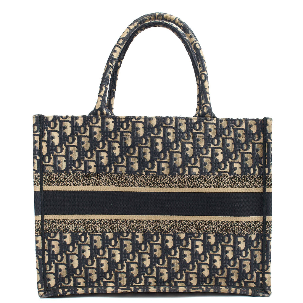 Christian Dior Tote Book Tote - Large in Blue, Fabric