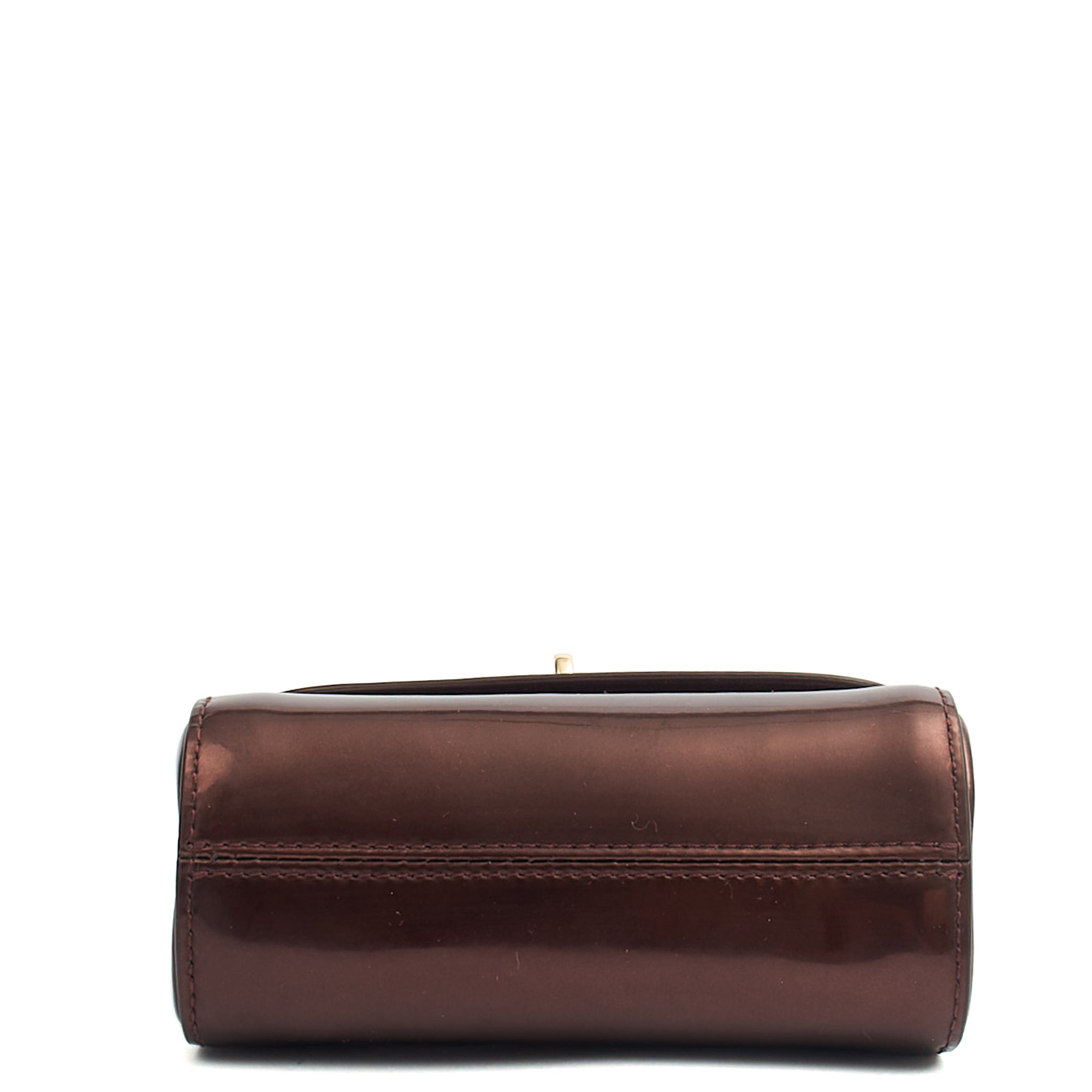 Mulberry Cross Body Lily - Mini  in Purple, Patent Leather