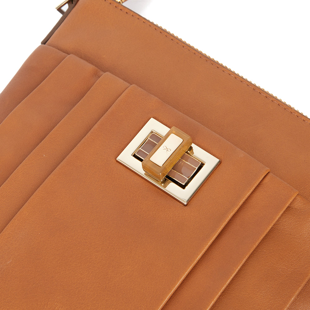 Anya Hindmarch Crossbody in Brown, Leather