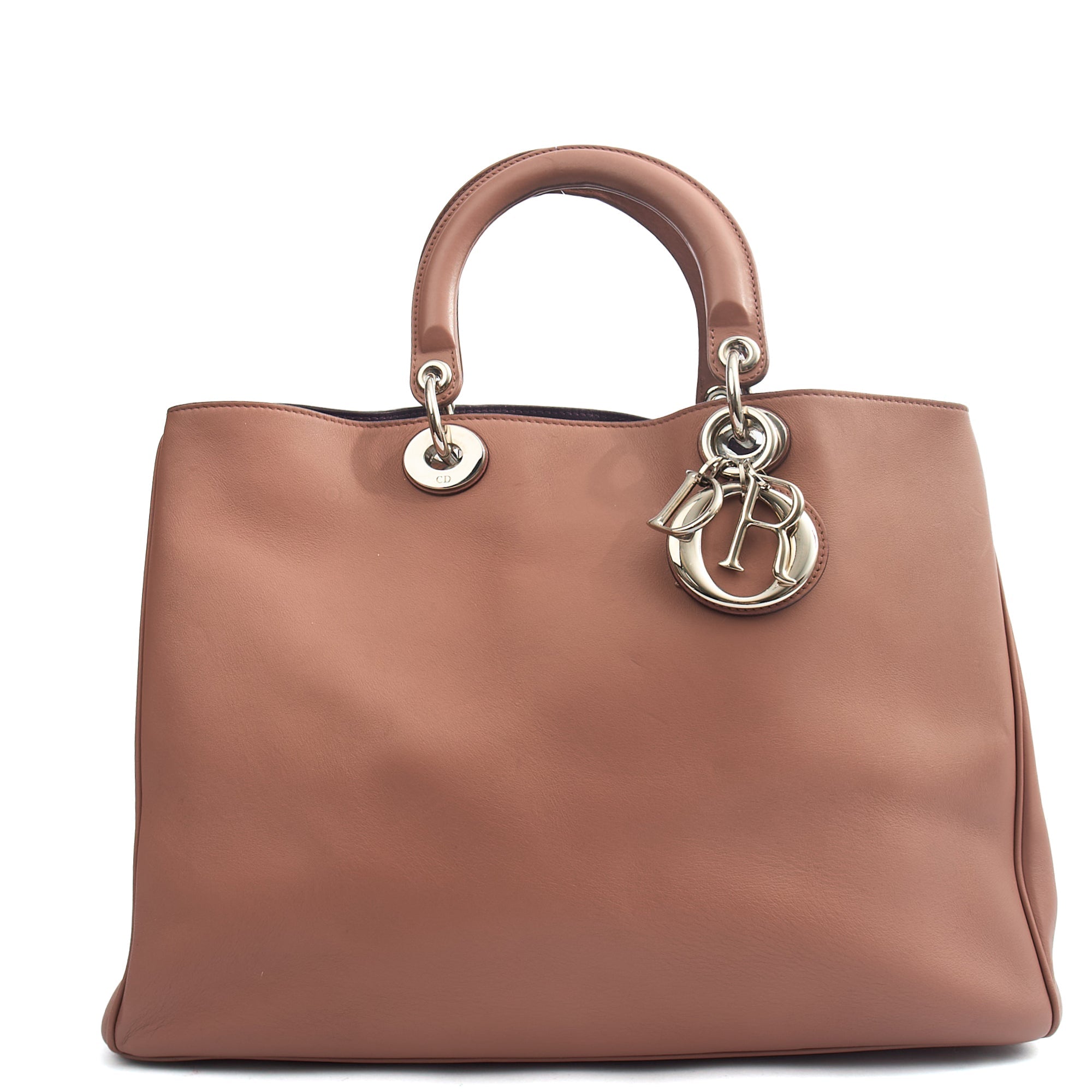 Christian Dior Tote Diorissimo - Medium in Pink, Leather