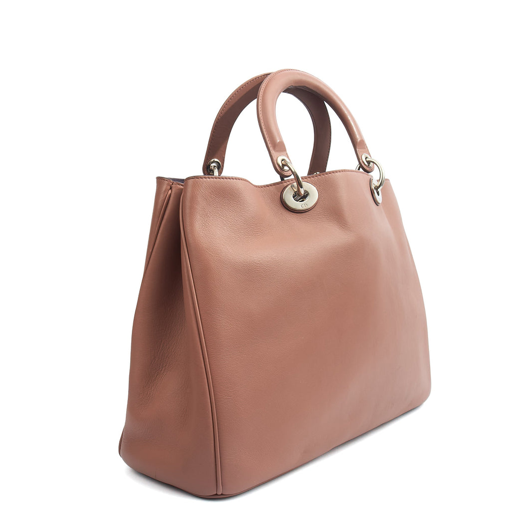 Christian Dior Tote Diorissimo - Medium in Pink, Leather