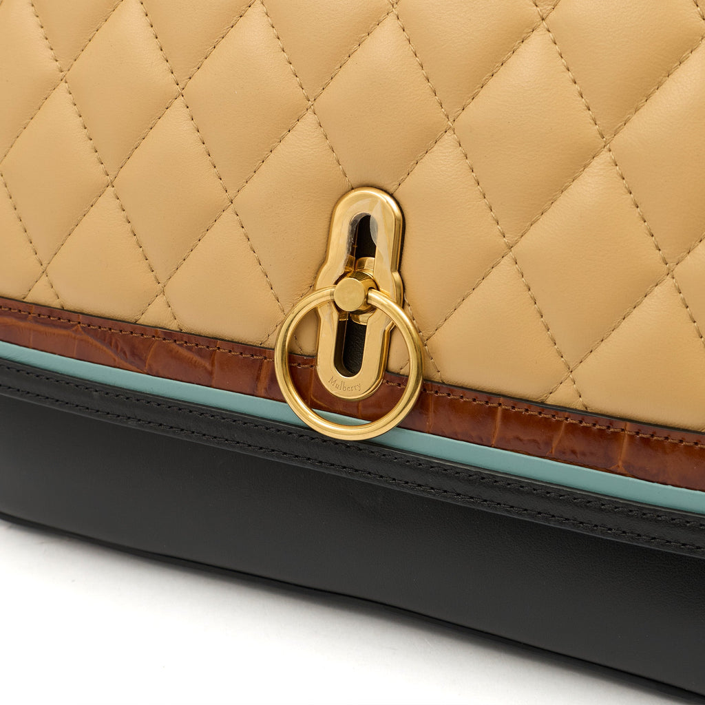 Mulberry Satchel Amberley Satchel in Blue, Leather
