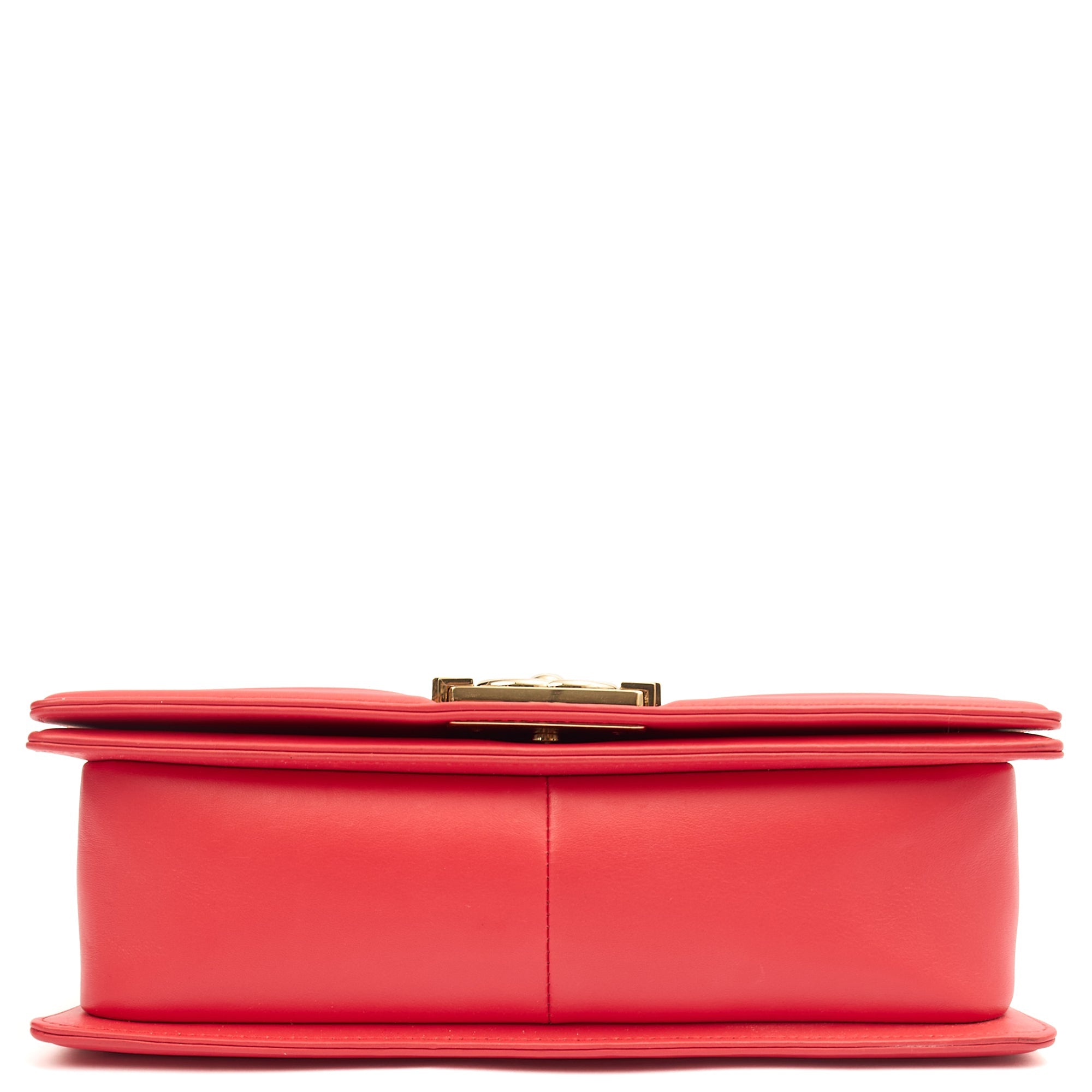 Chanel Shoulder Bag Boy - Medium in Pink, Calfskin Leather