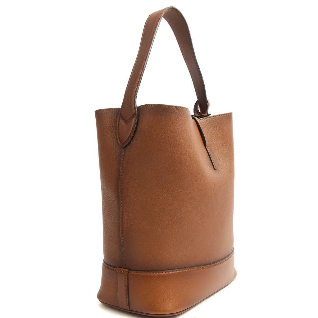 Louis Vuitton Tote Idole in Brown, Calfskin Leather