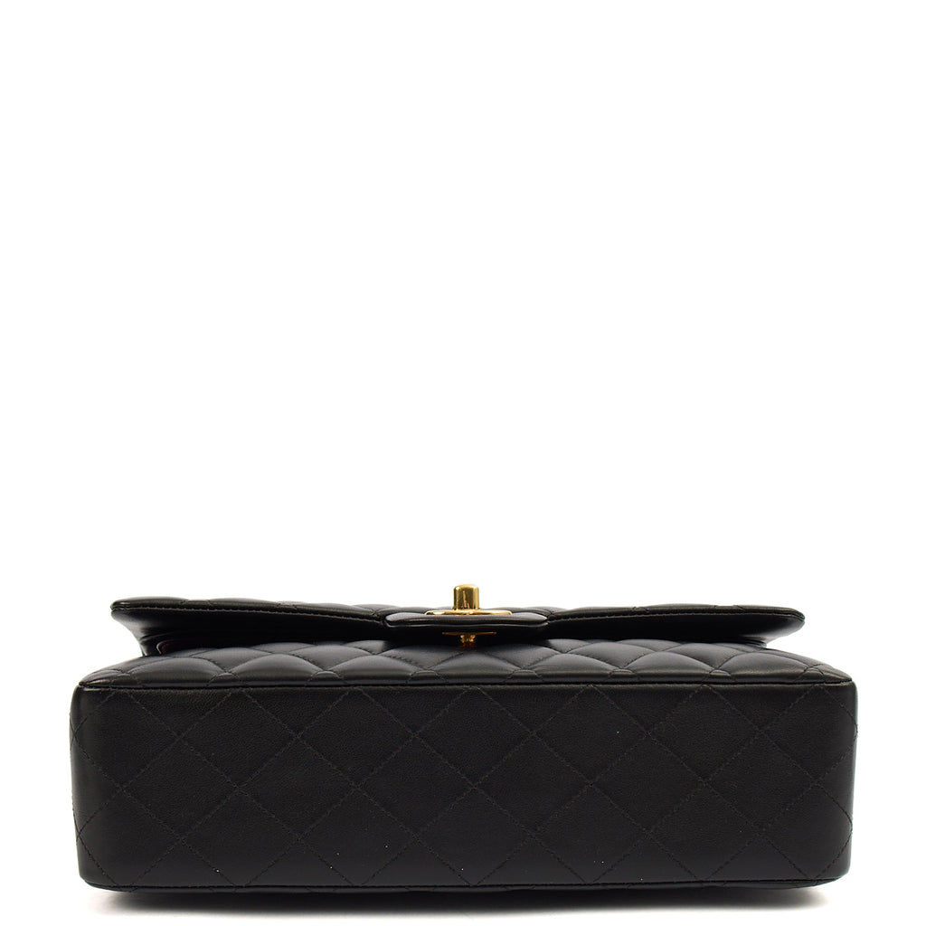 Chanel Classic Double Flap - Medium in Black, Lambskin Leather