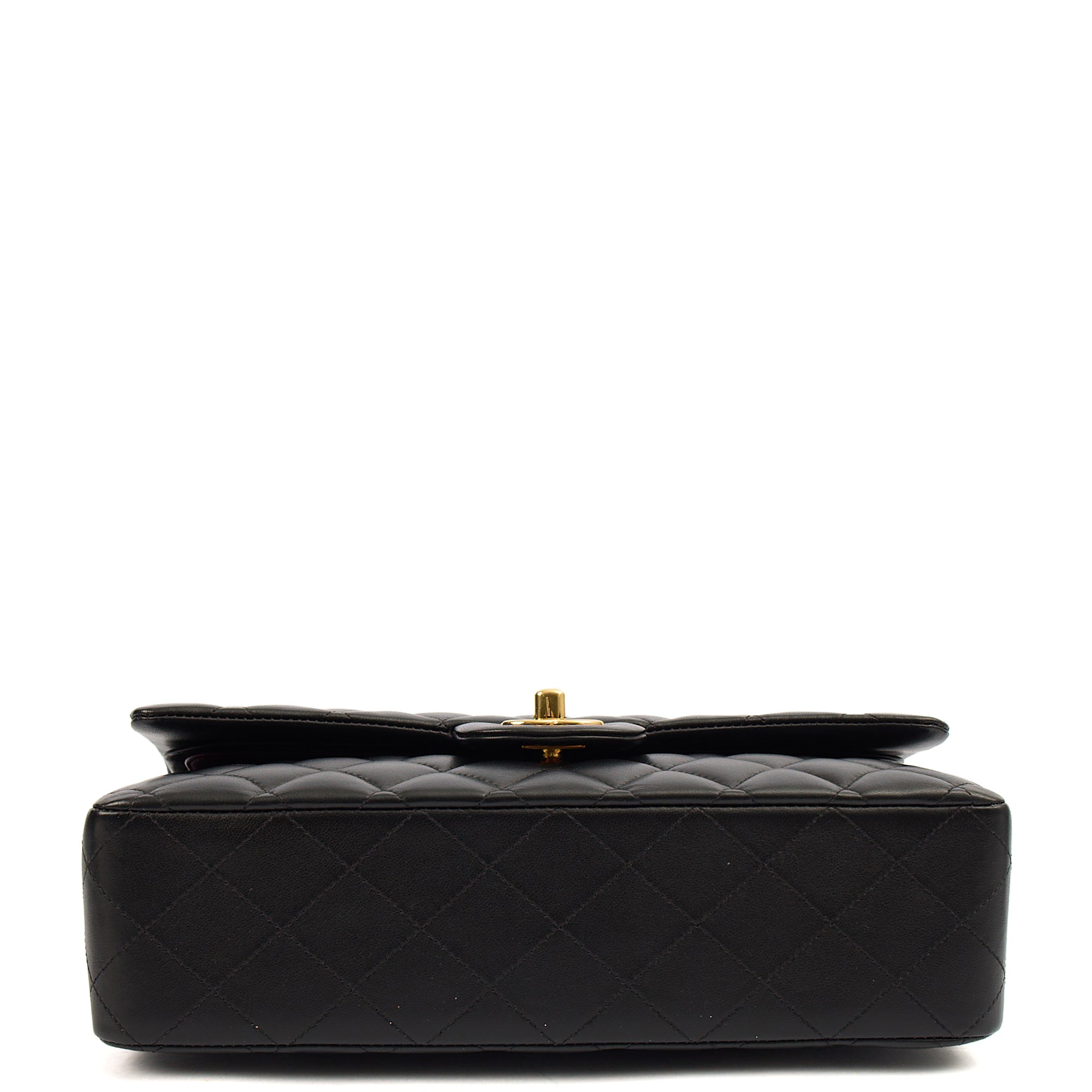 Chanel Classic Double Flap - Medium in Black, Lambskin Leather