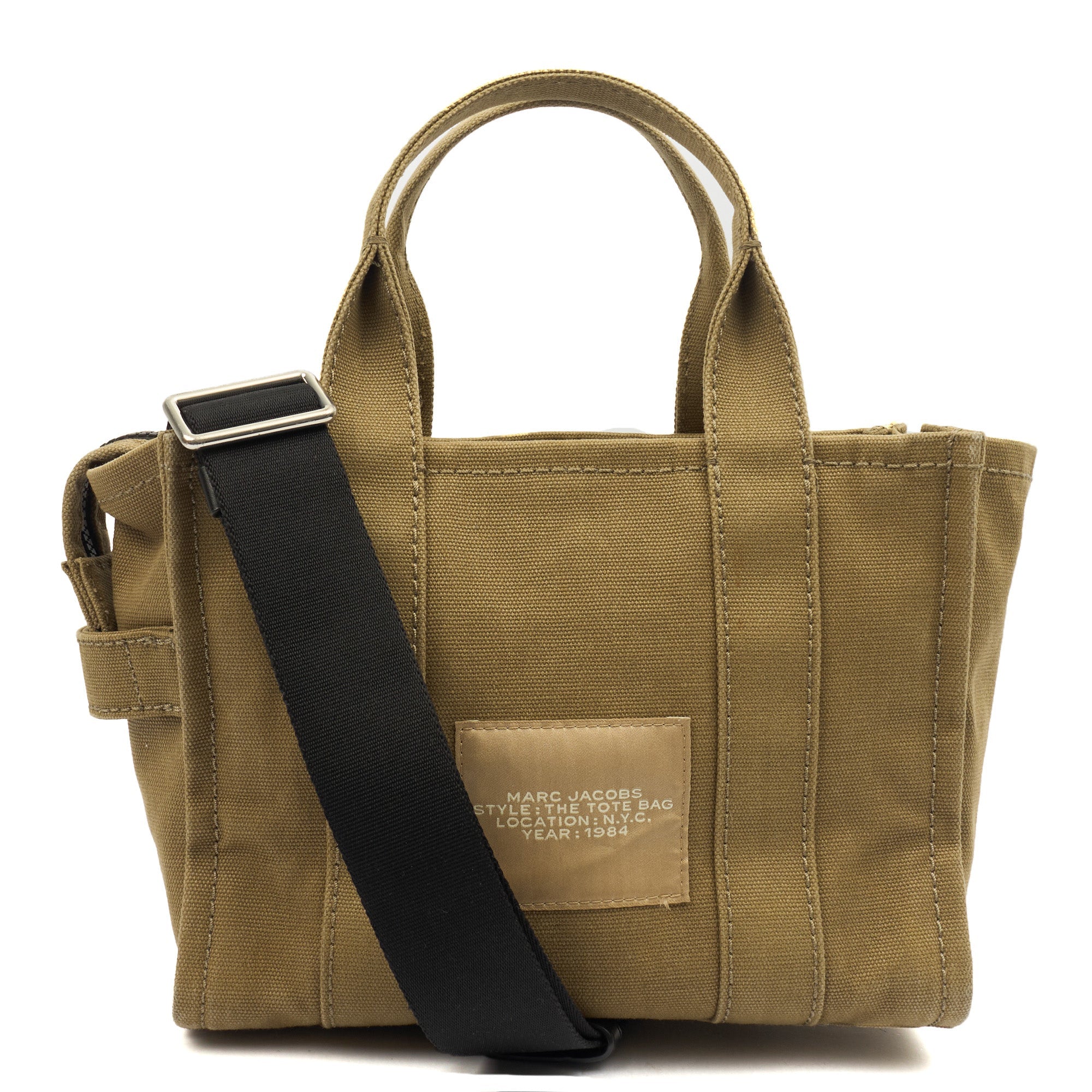 Marc Jacobs Tote The Tote Bag Nano in slate green, Fabric