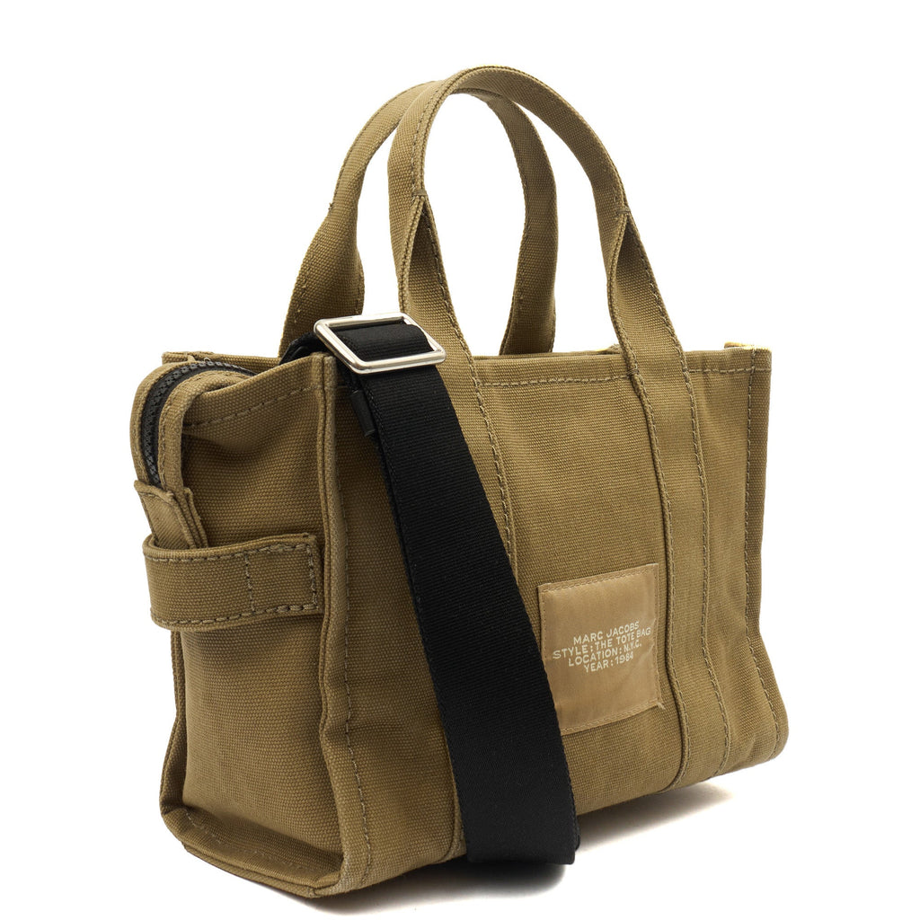 Marc Jacobs Tote The Tote Bag Nano in slate green, Fabric