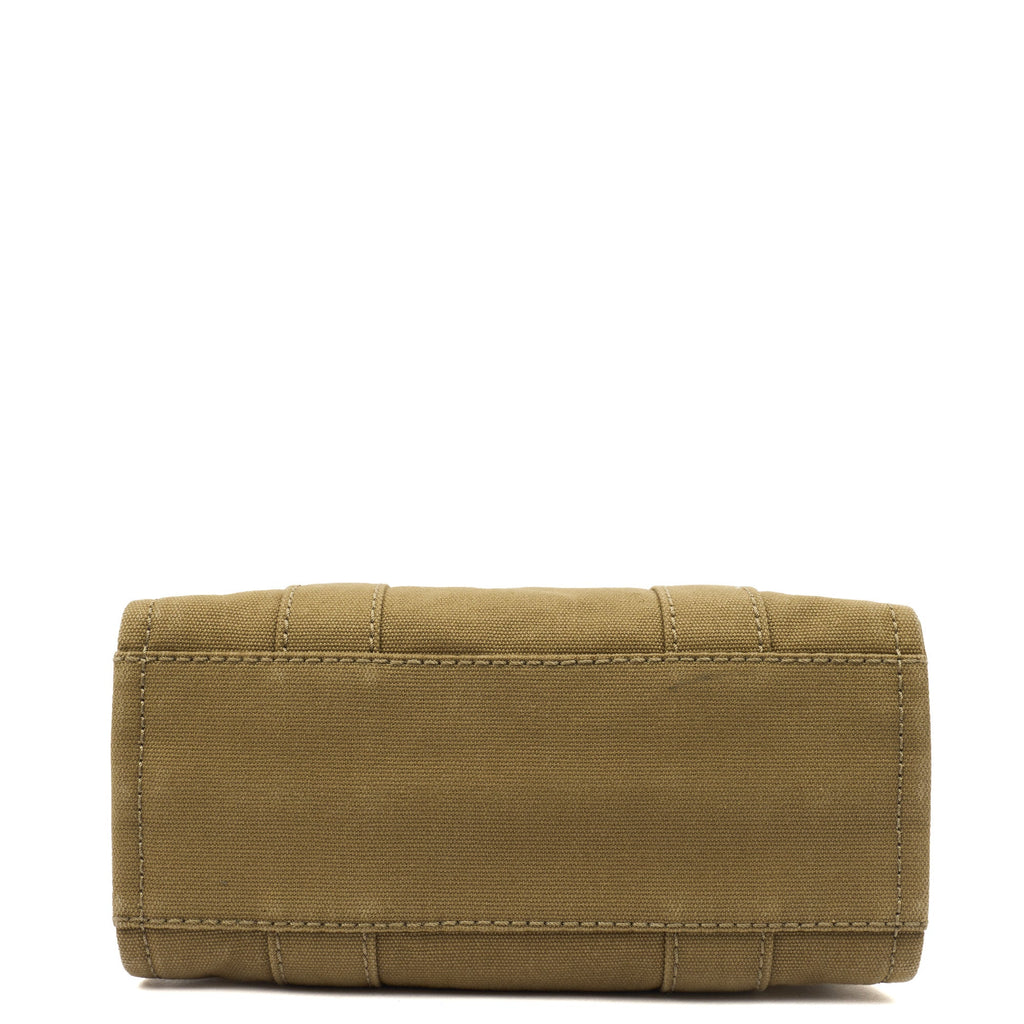 Marc Jacobs Tote The Tote Bag Nano in slate green, Fabric