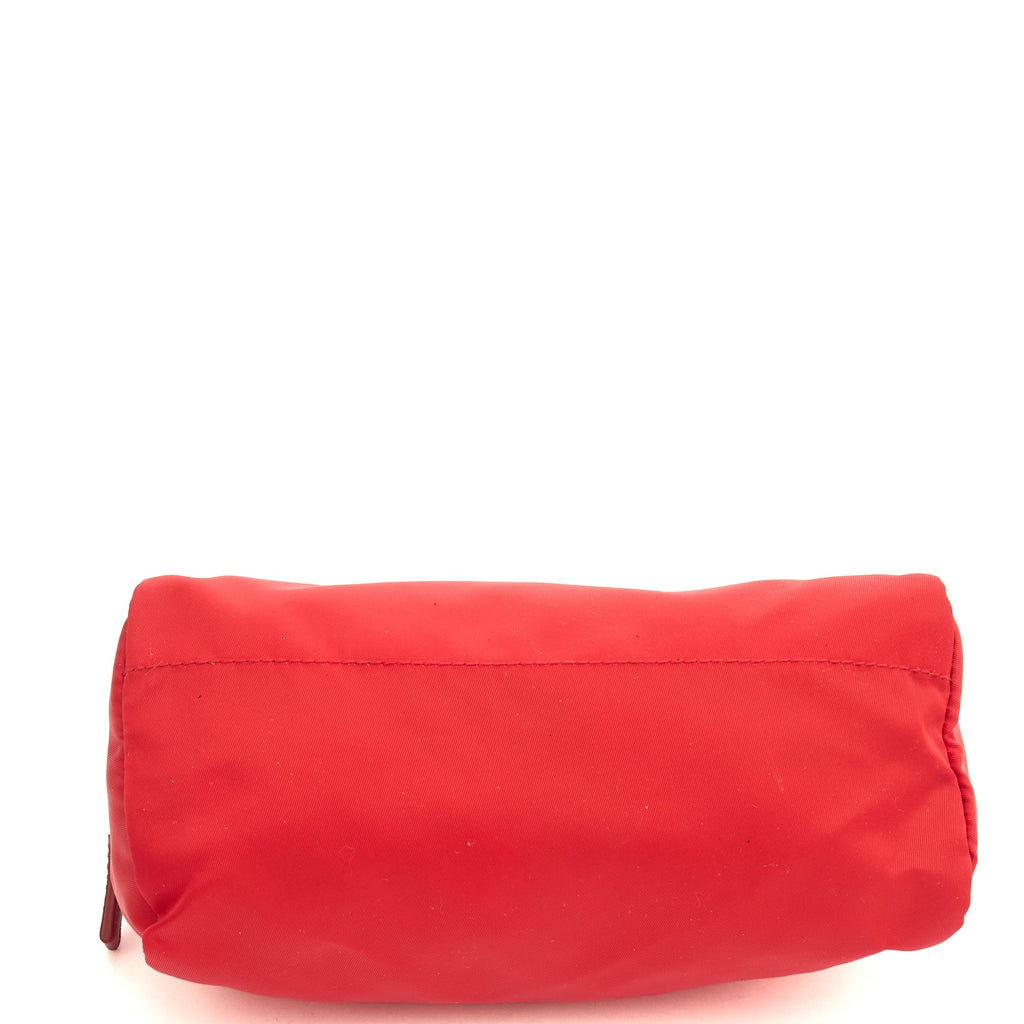 Prada Clutch Pouch in Red, Nylon