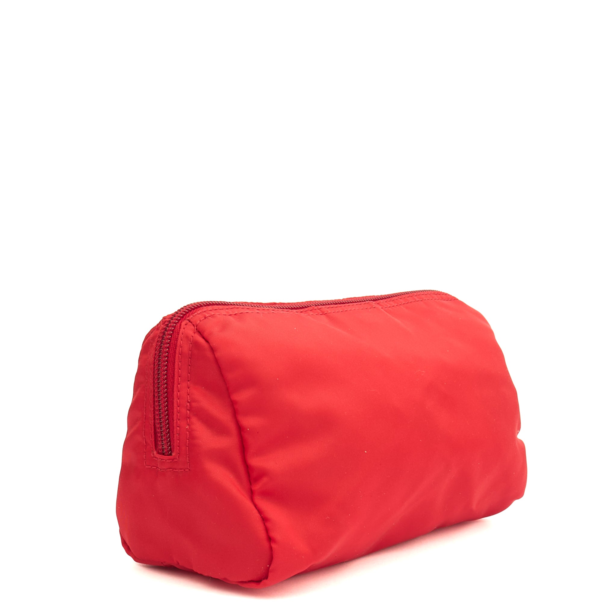 Prada Clutch Pouch in Red, Nylon