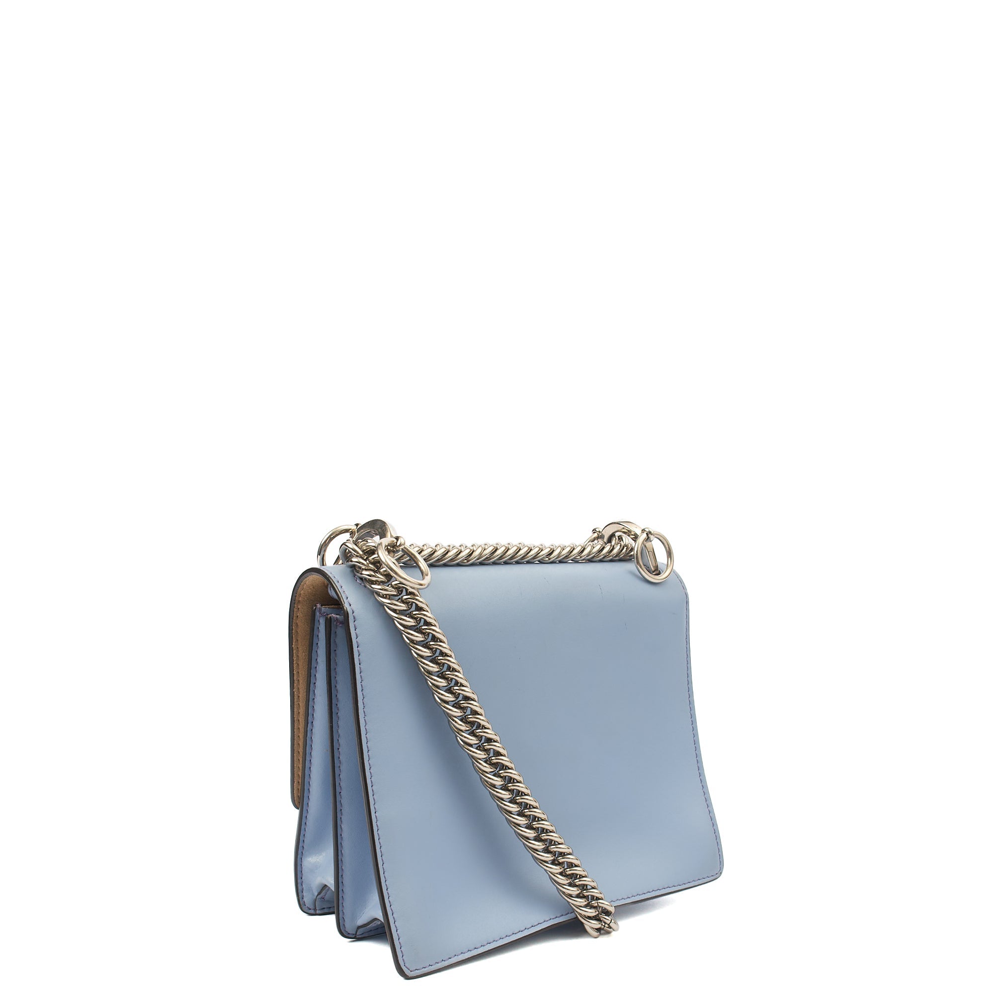 Fendi Shoulder Bag Kan I - Small in Blue, Leather