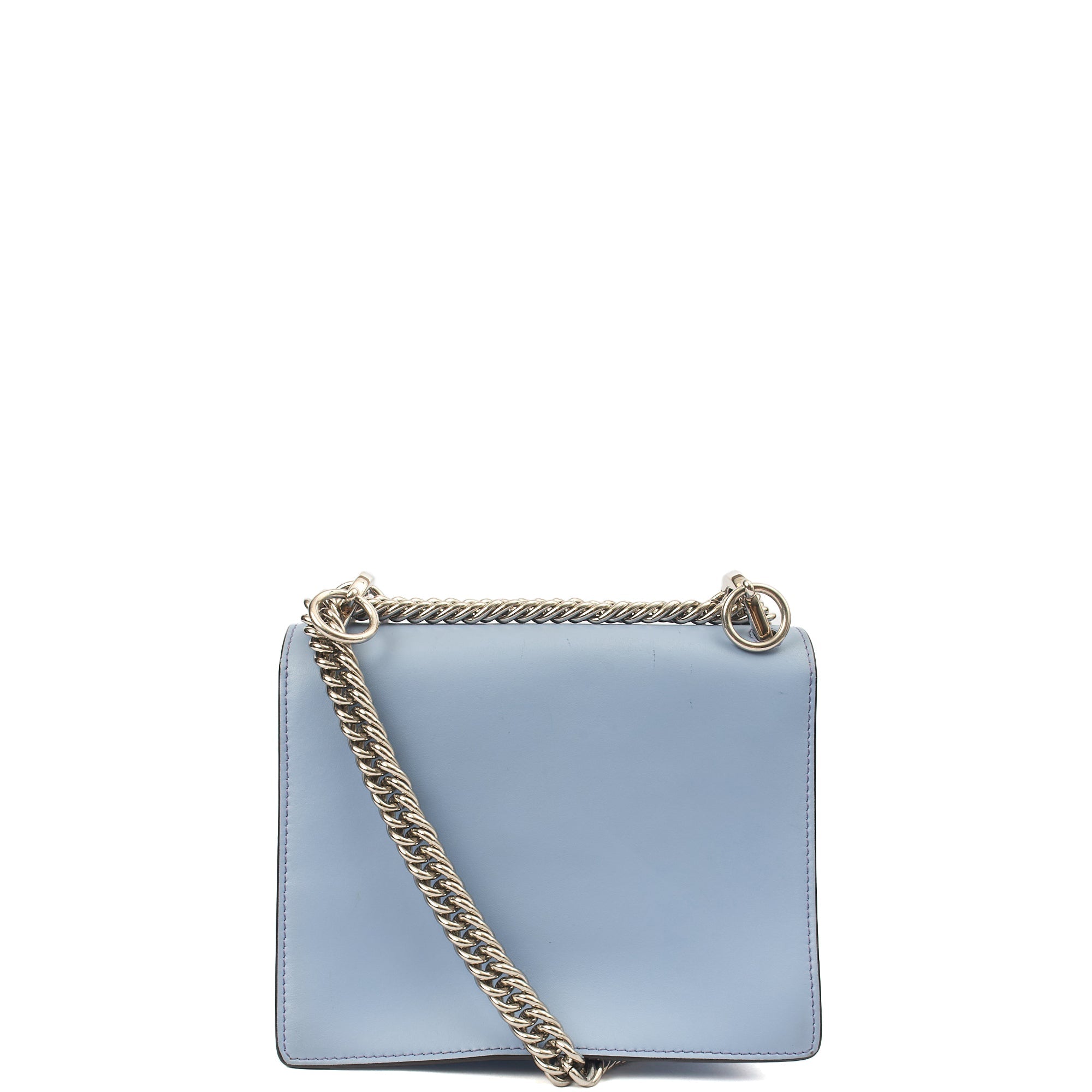 Fendi Shoulder Bag Kan I - Small in Blue, Leather
