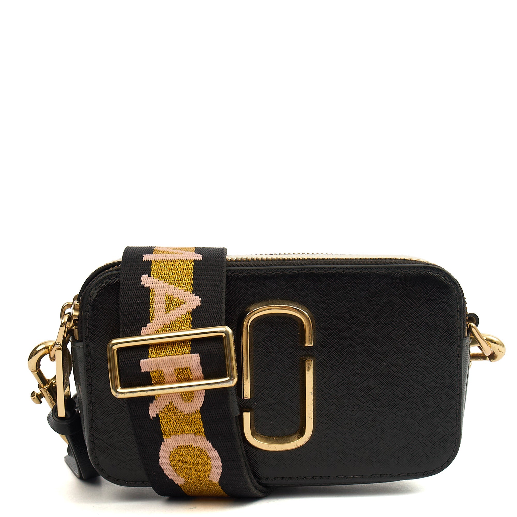 Marc Jacobs Cross Body Snapshot in Black, Leather
