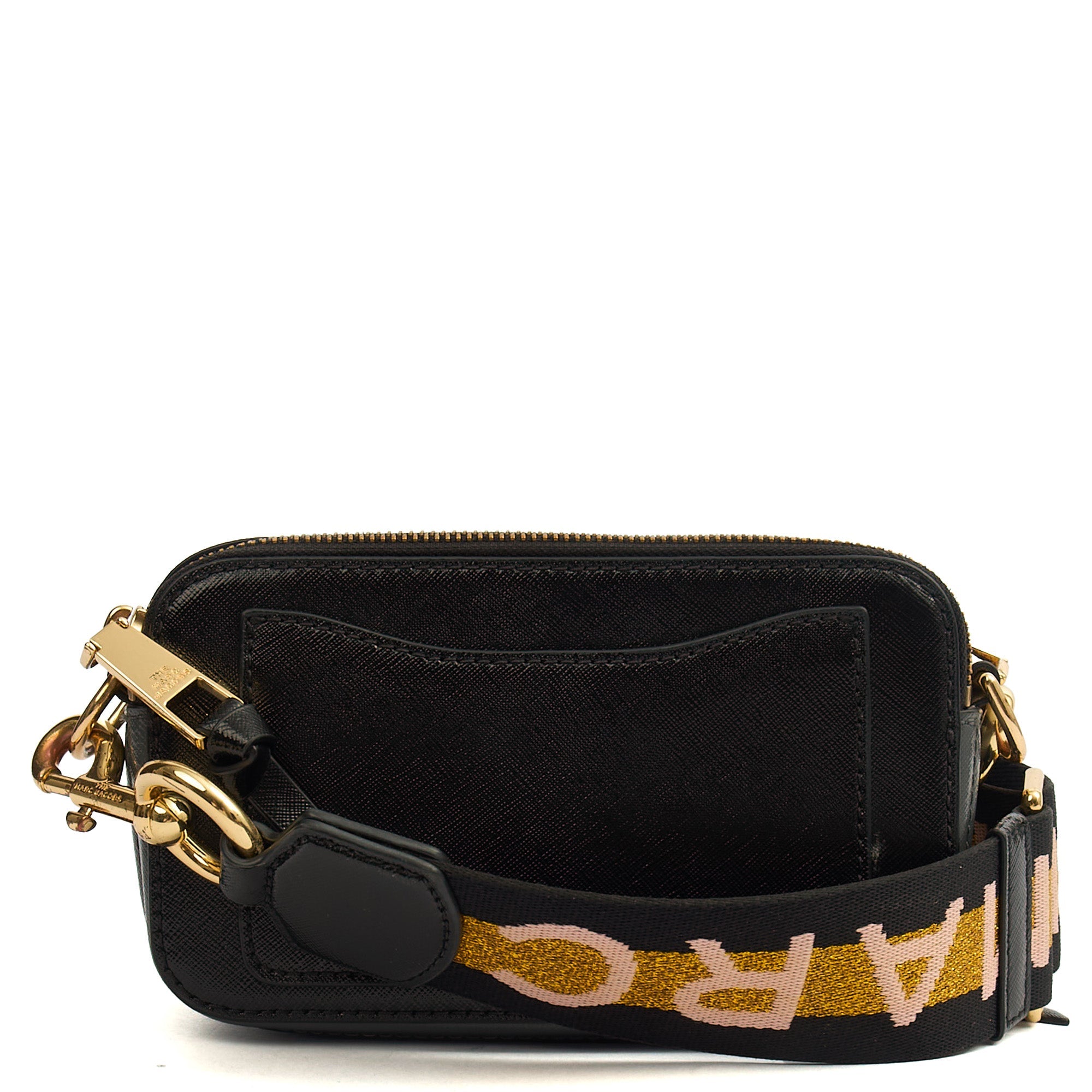Marc Jacobs Cross Body Snapshot in Black, Leather