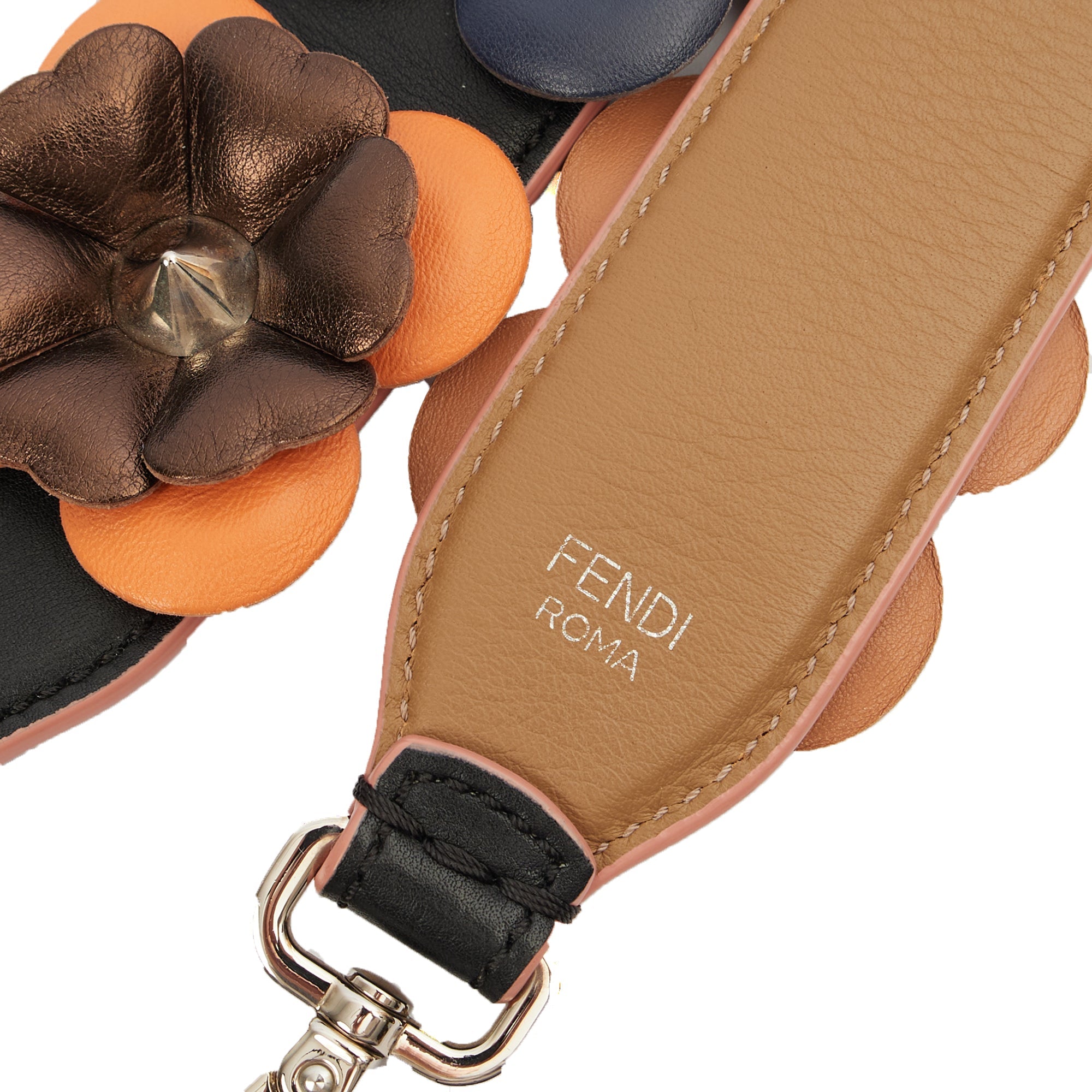 Fendi Other Shoulder Strap in Multi, Leather