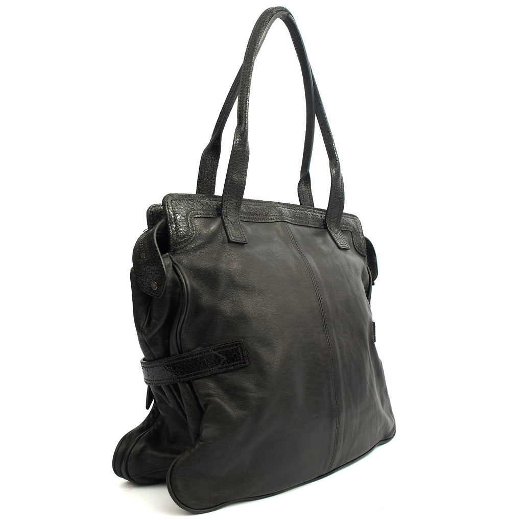 Mulberry Shoulder Bag Maggie Tote in Black, Leather