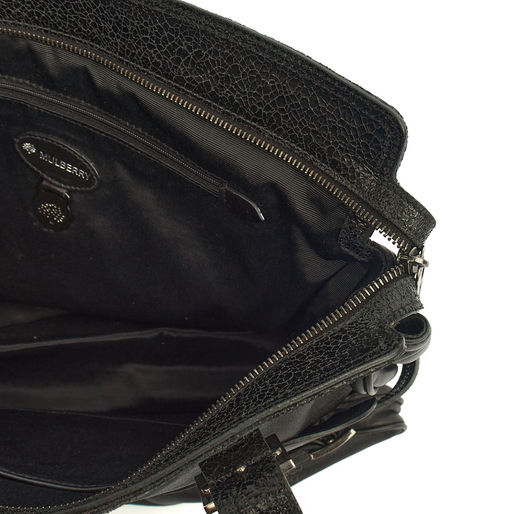 Mulberry Shoulder Bag Maggie Tote in Black, Leather