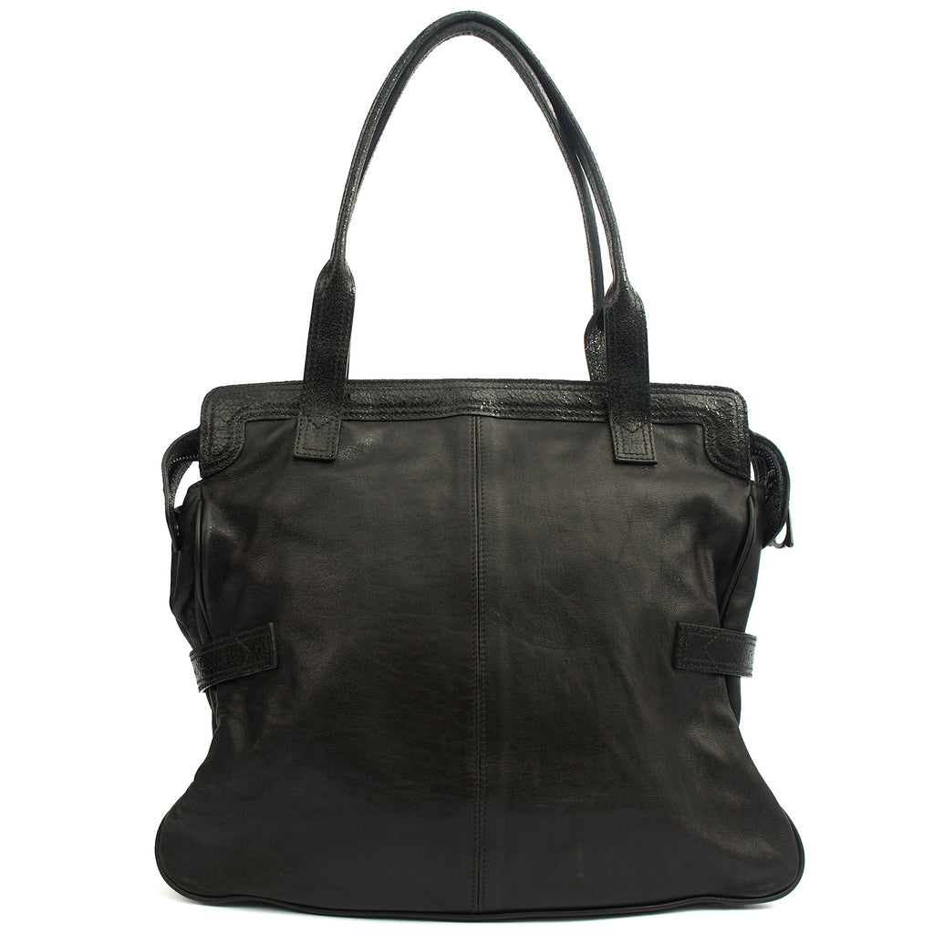 Mulberry Shoulder Bag Maggie Tote in Black, Leather