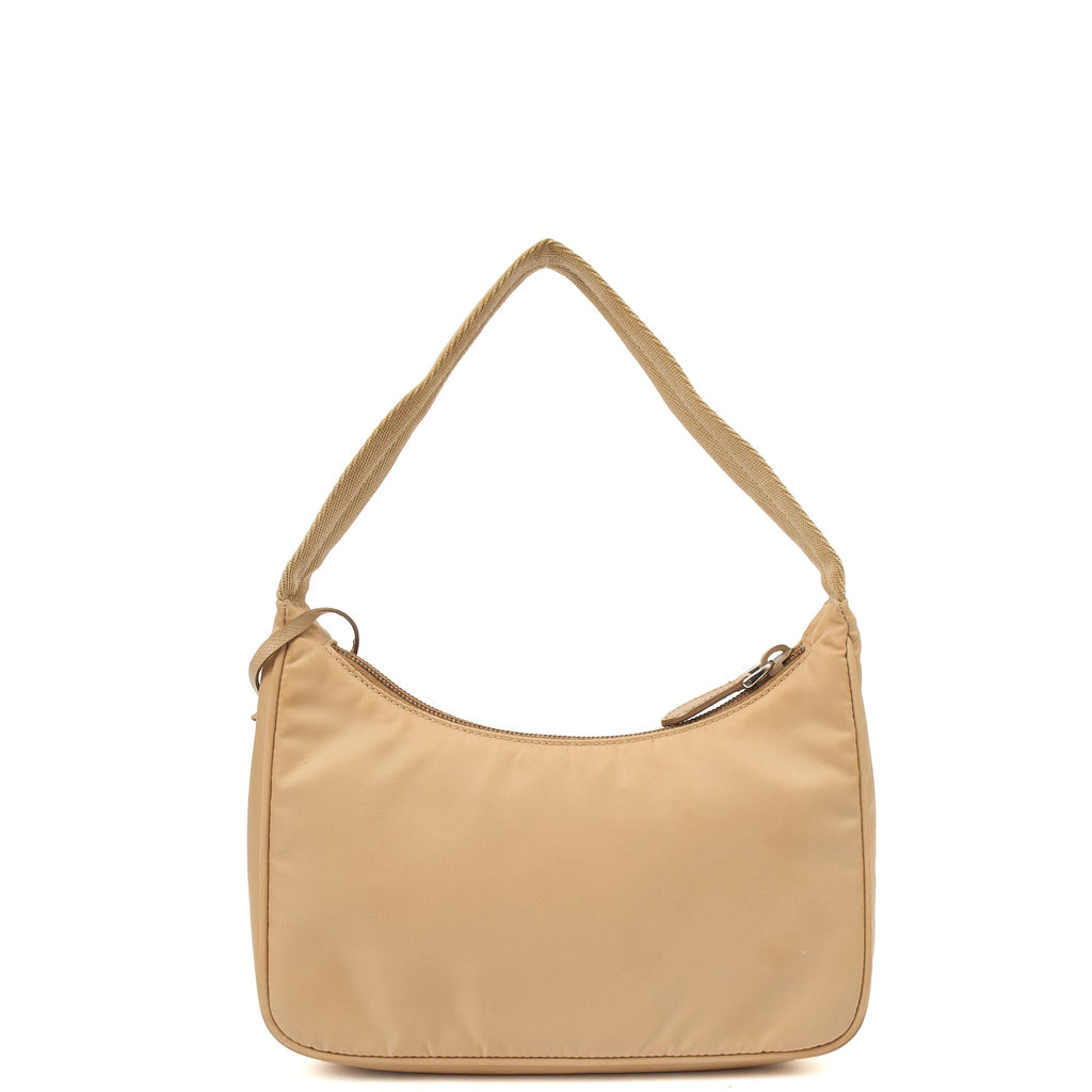 Prada Mini Bag Re-edition 2000 Nylon Mini Bag in Neutral, Nylon