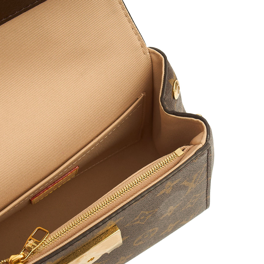 Louis Vuitton Top Handle Cluny MM in Monogram, Canvas