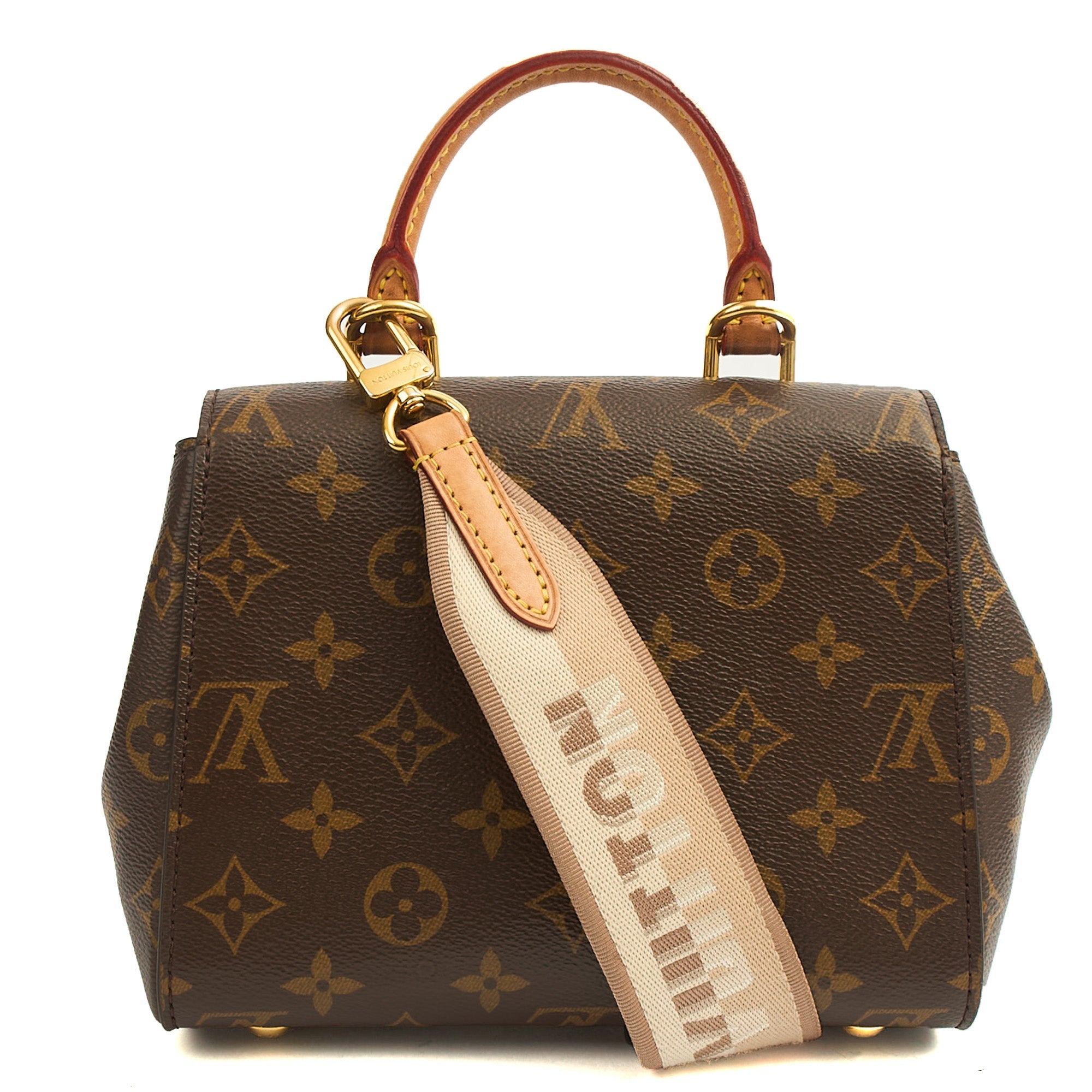 Louis Vuitton Top Handle Cluny MM in Monogram, Canvas
